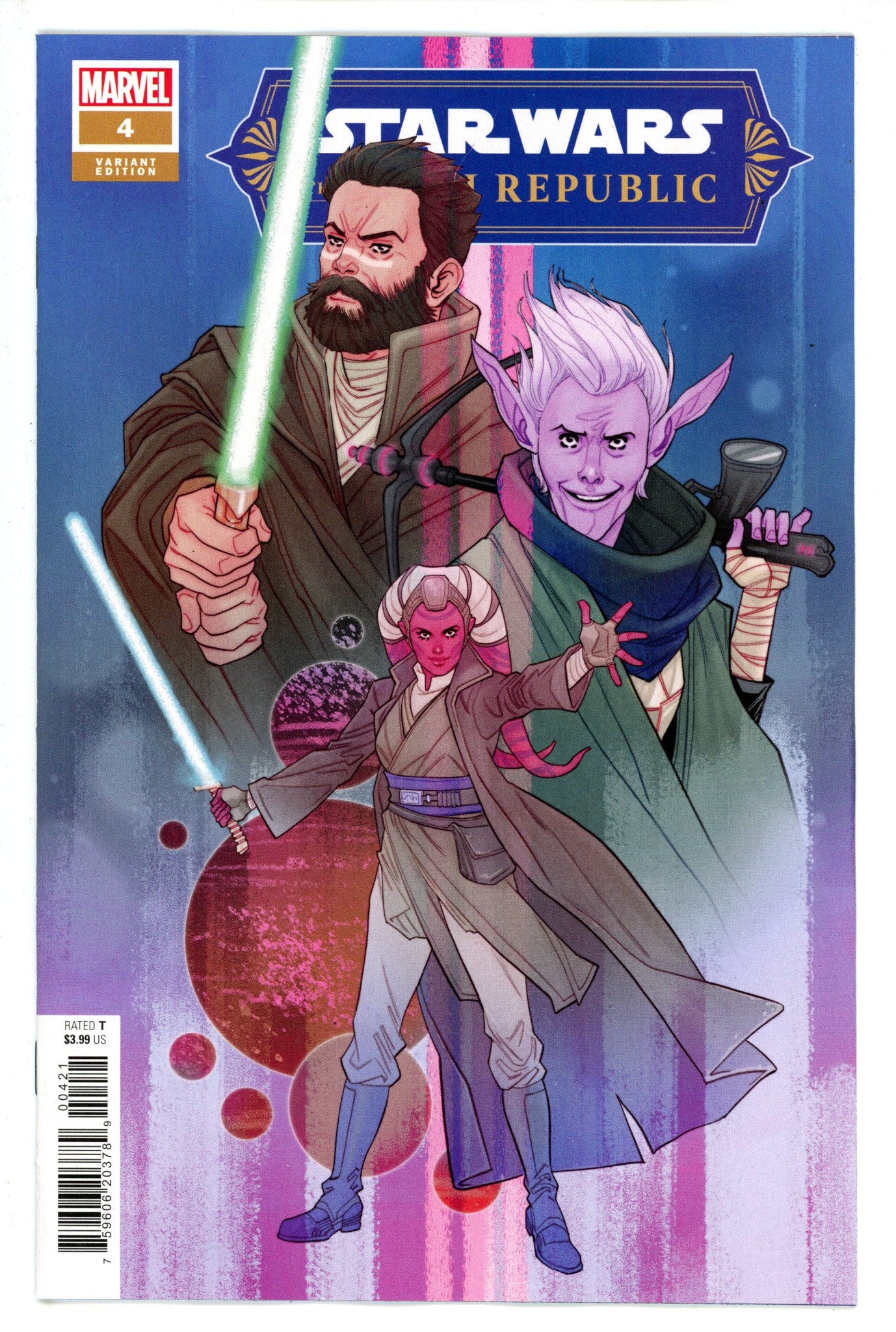 Star Wars High Republic Vol 2 4 Sauvage Incentive Variant NM (2023)