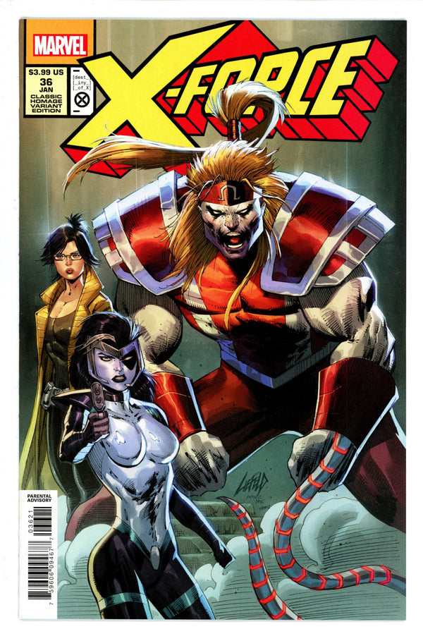 X-Force Vol 6 36 Liefeld Homage Variant (2023)