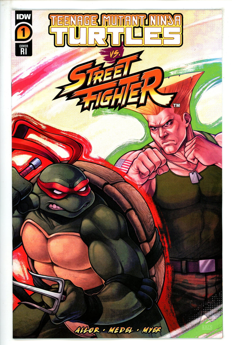 Teenage Mutant Ninja Turtles VS Street Fighter 1 Beals Incentive Variant NM (2023)