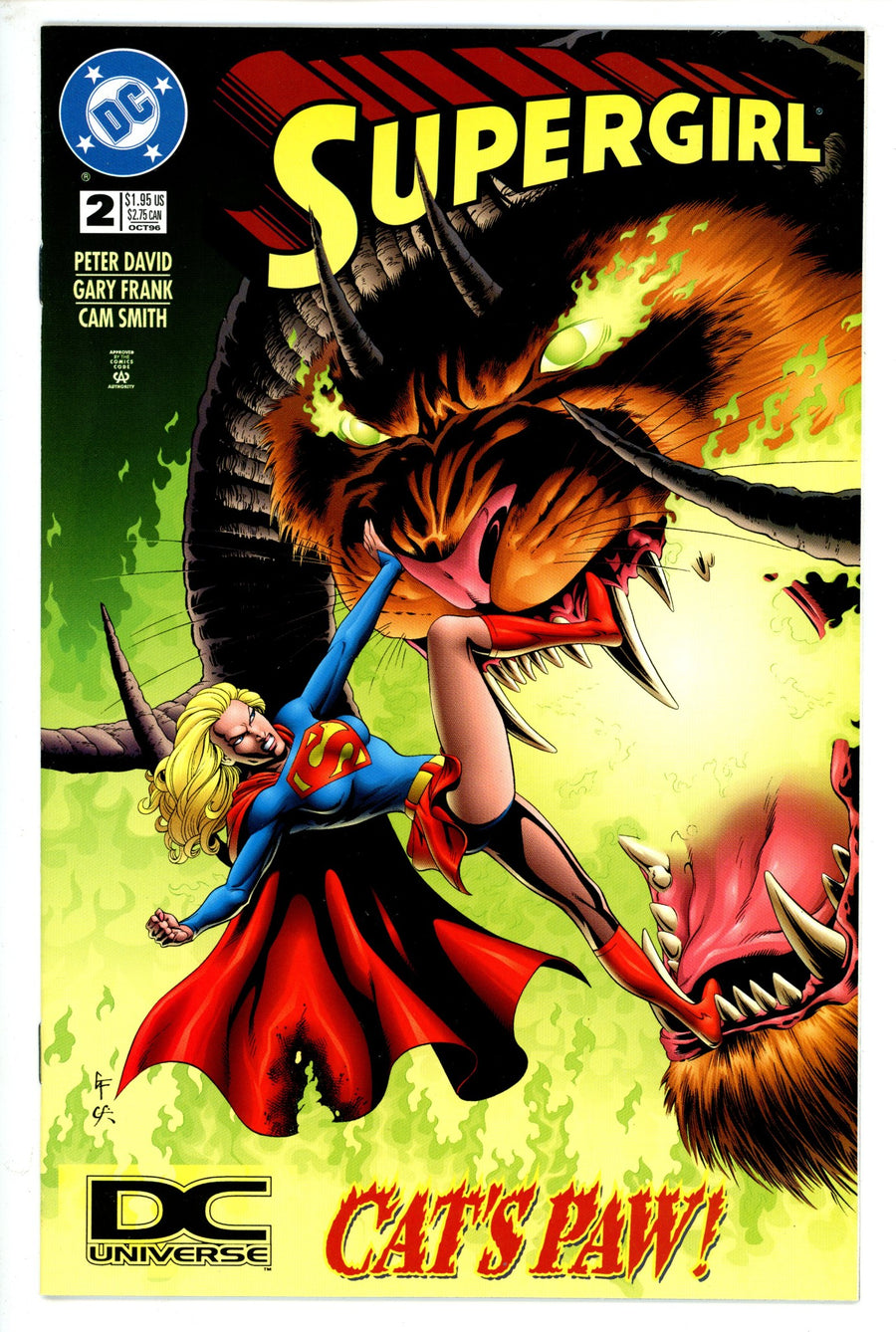 Supergirl Vol 4 2 DC Universe Logo