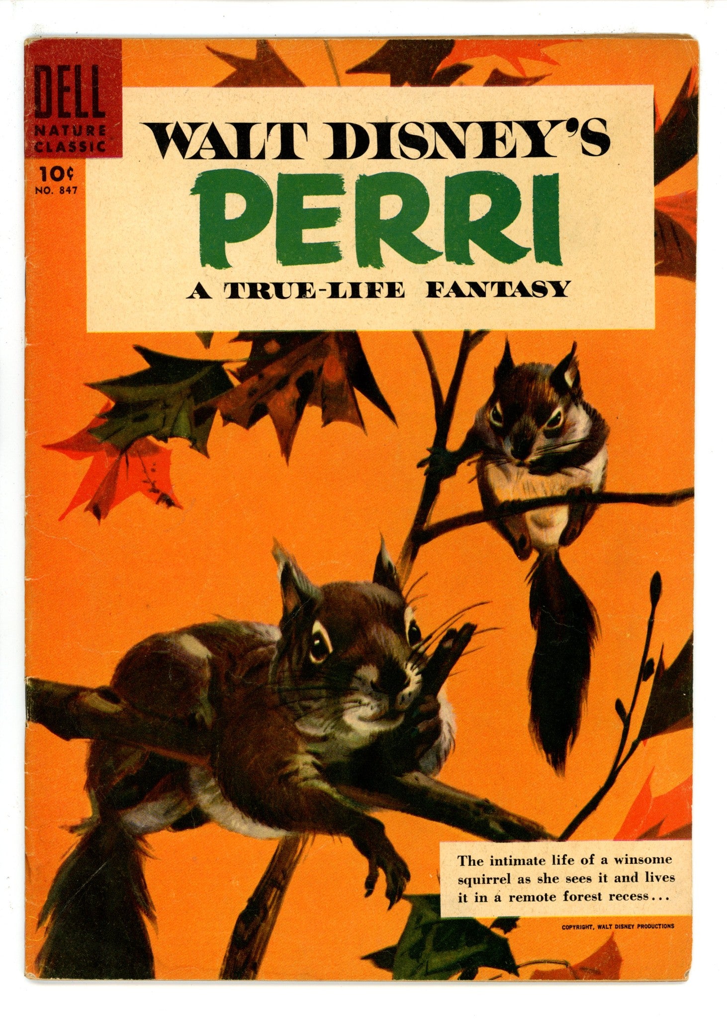 Four Color Vol 2 847 Perri Art Back Cover VG+