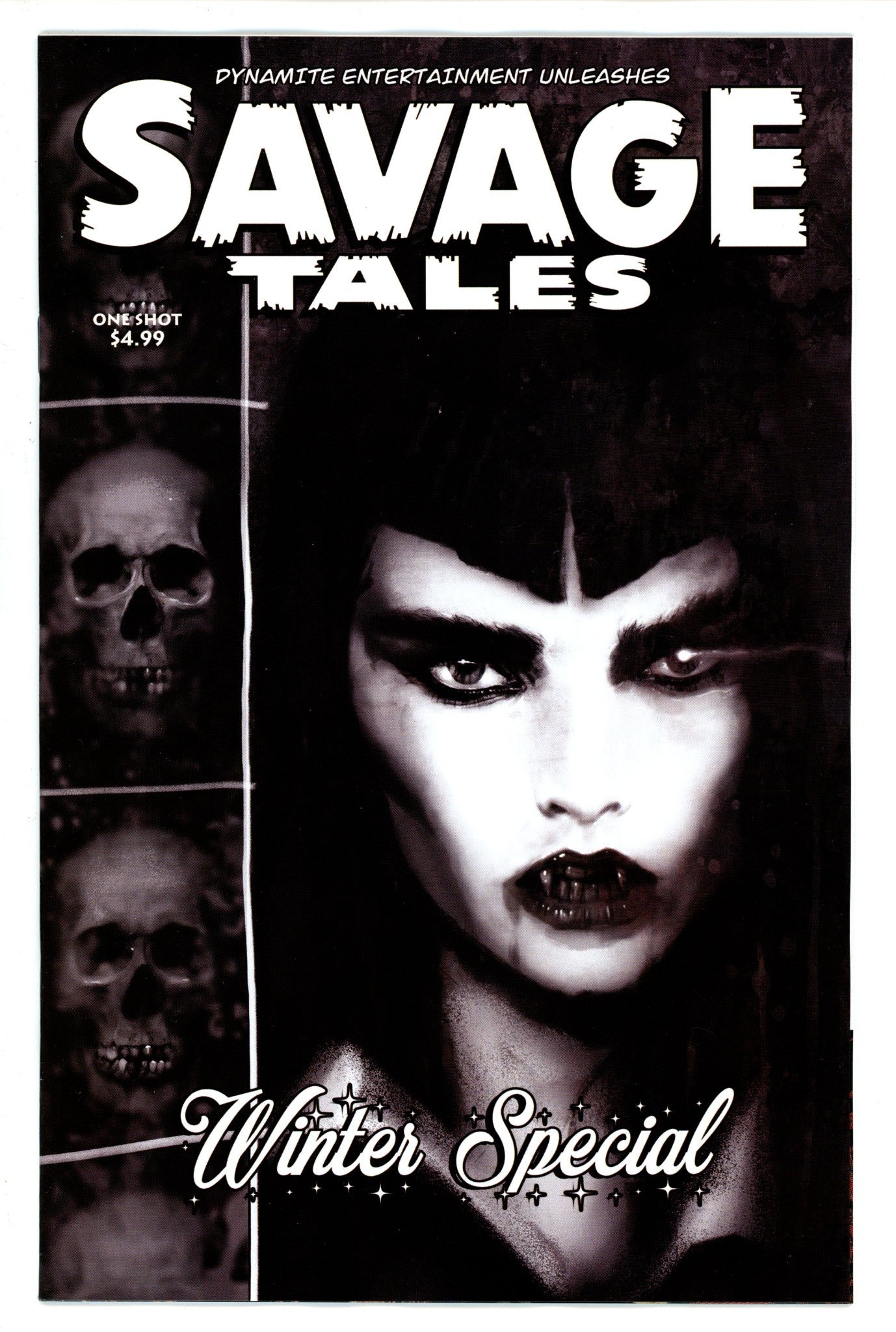 Savage Tales Winter Special 1 Sharp B&W Incentive Variant (2022)