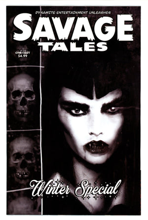 Savage Tales Winter Special 1 Sharp B&W Incentive Variant (2022)