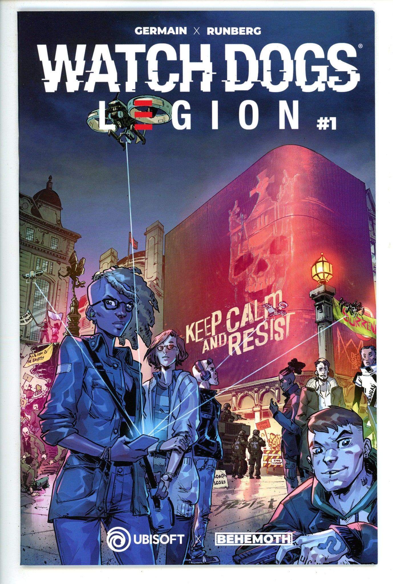Watch Dogs Legion 1 Germain Variant