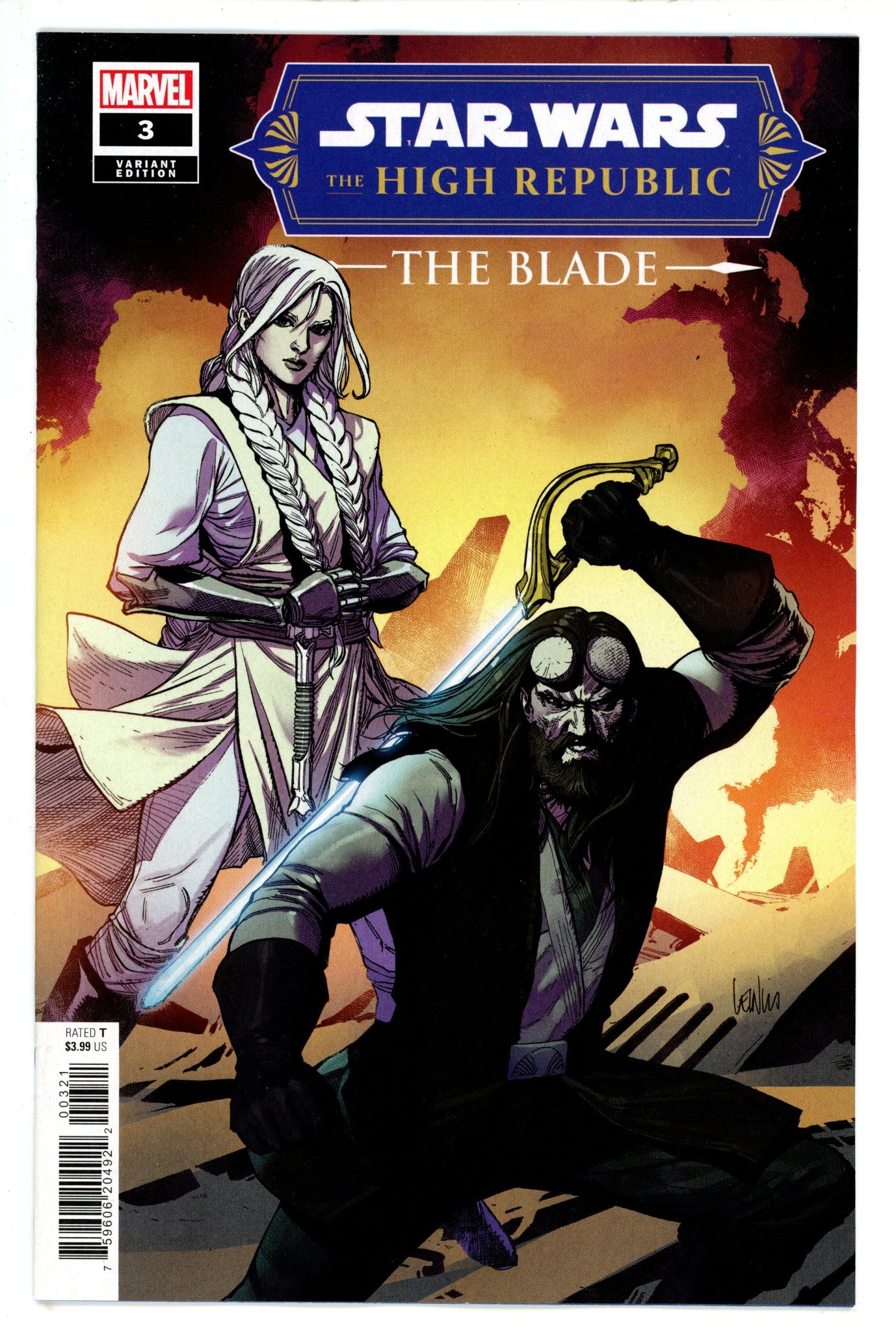 Star Wars High Republic Blade 3 Yu Incentive Variant NM (2023)