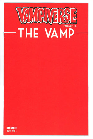 Vampiverse Presents Vamp 1 Red Blank Variant (2022)
