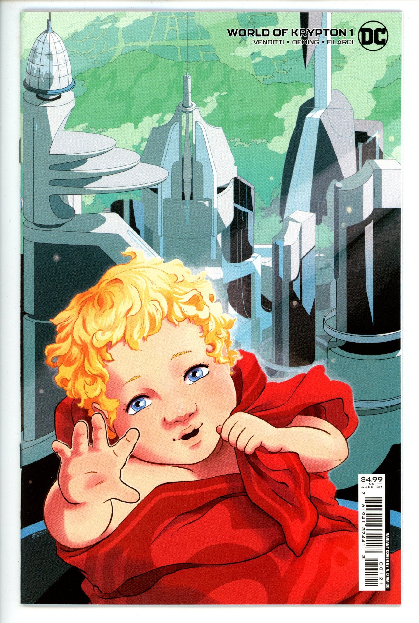 World of Krypton 1 Damico Variant (2021)