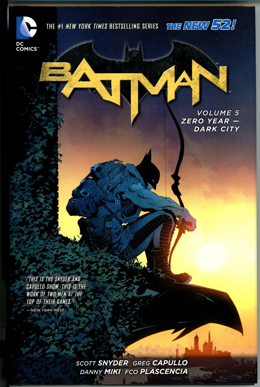 Batman Vol 5 Zero Year Dark City