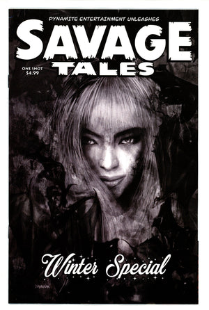 Savage Tales Winter Special 1 Kayanan B&W Incentive Variant (2022)