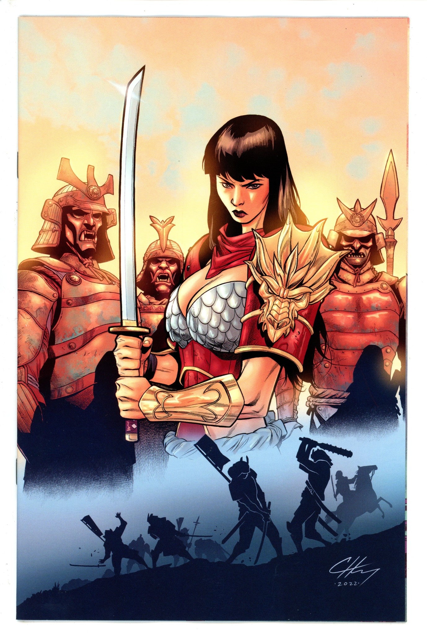 Samurai Sonja 4 Henry Virgin Variant