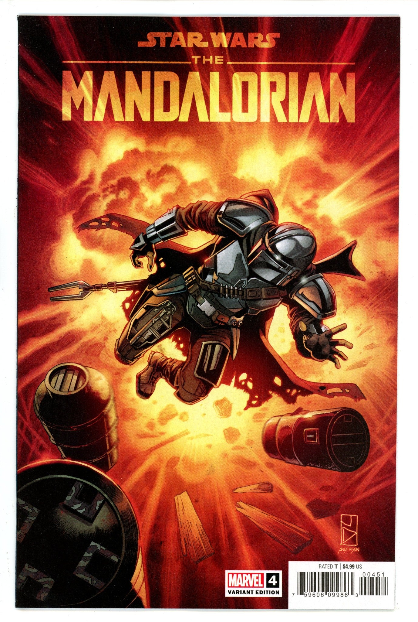 Star Wars Mandalorian 4 Duursema Variant NM- (2022)
