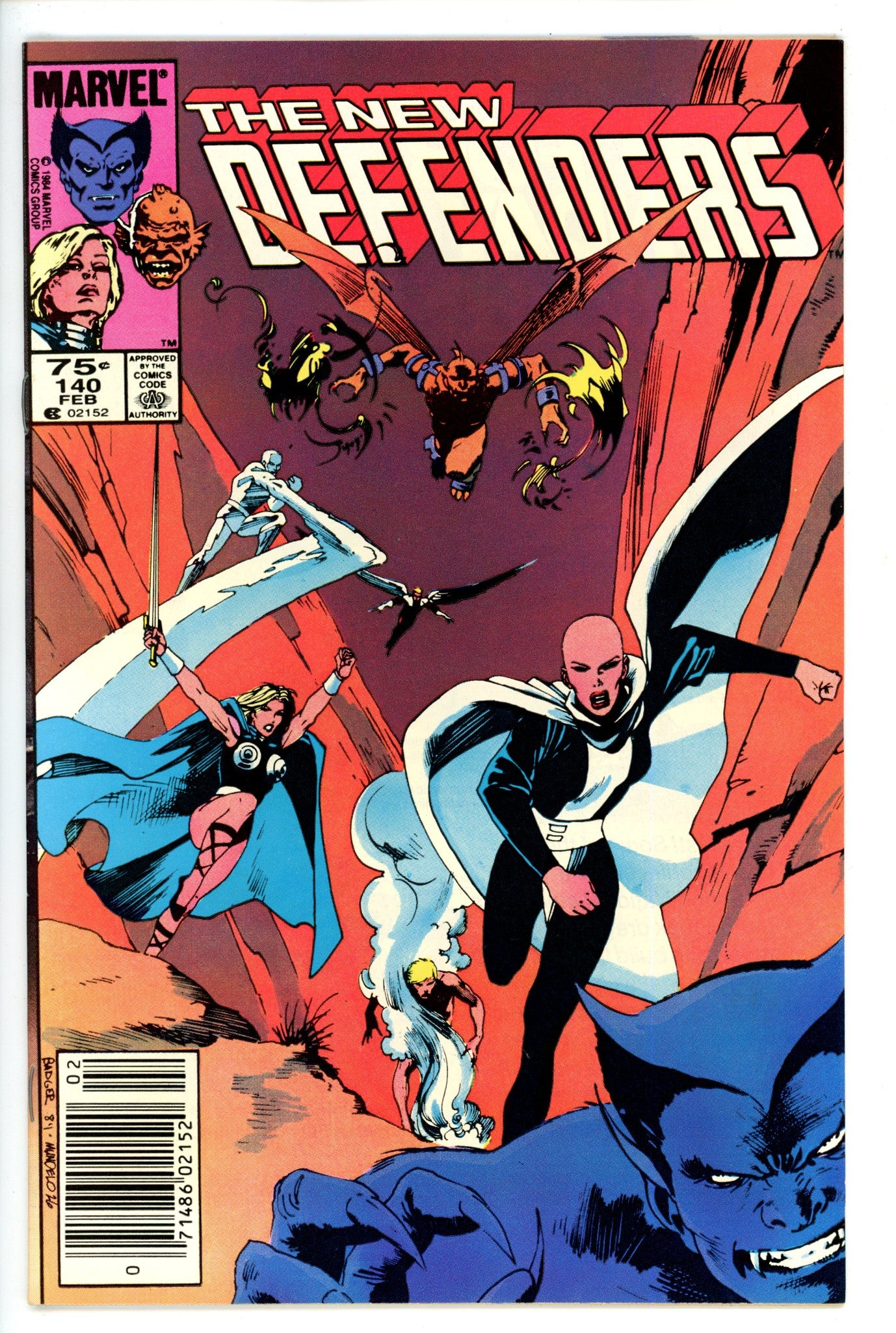 The Defenders Vol 1 140 Canadian VF/NM