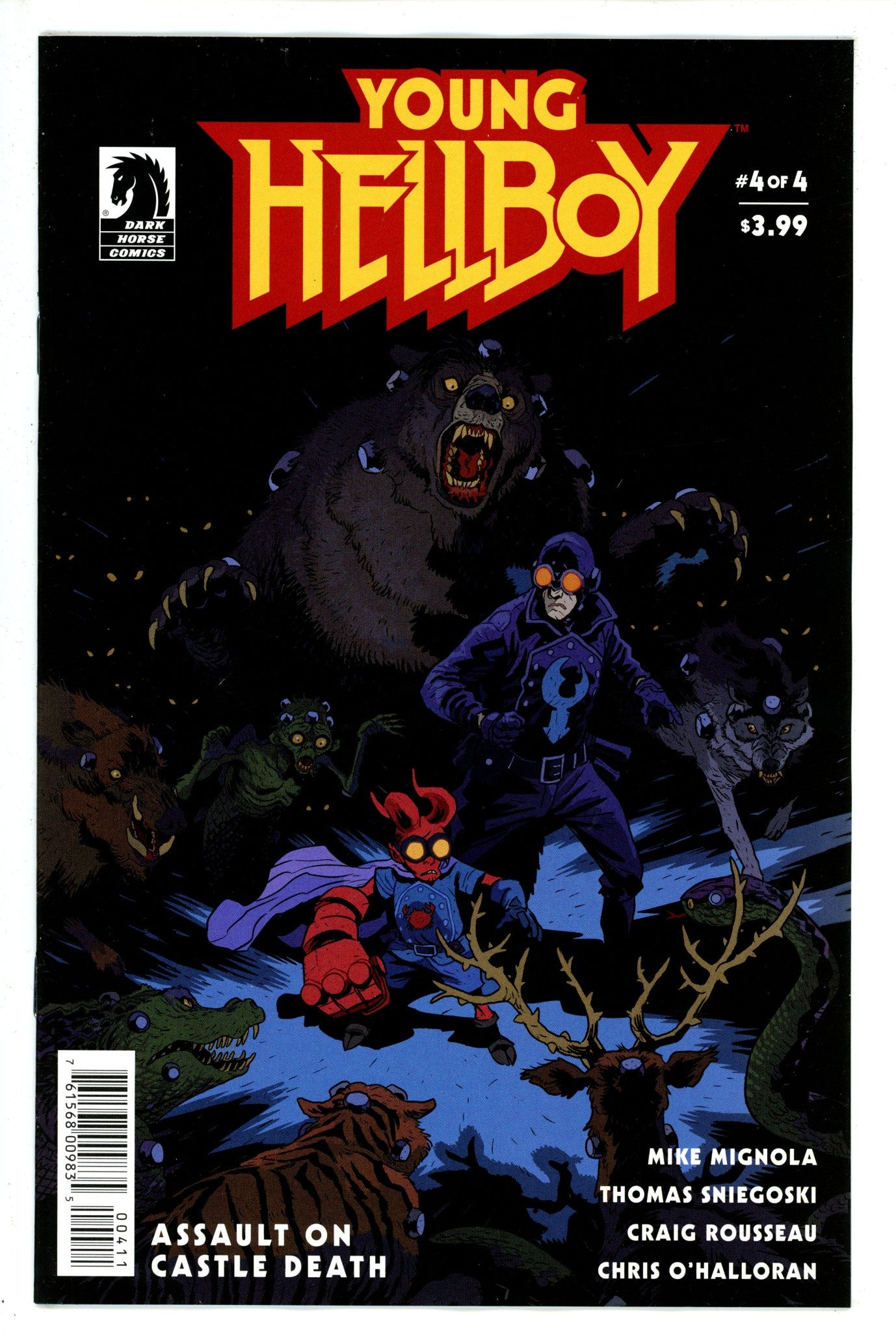 Young Hellboy Assault On Castle Death 4 (2023)