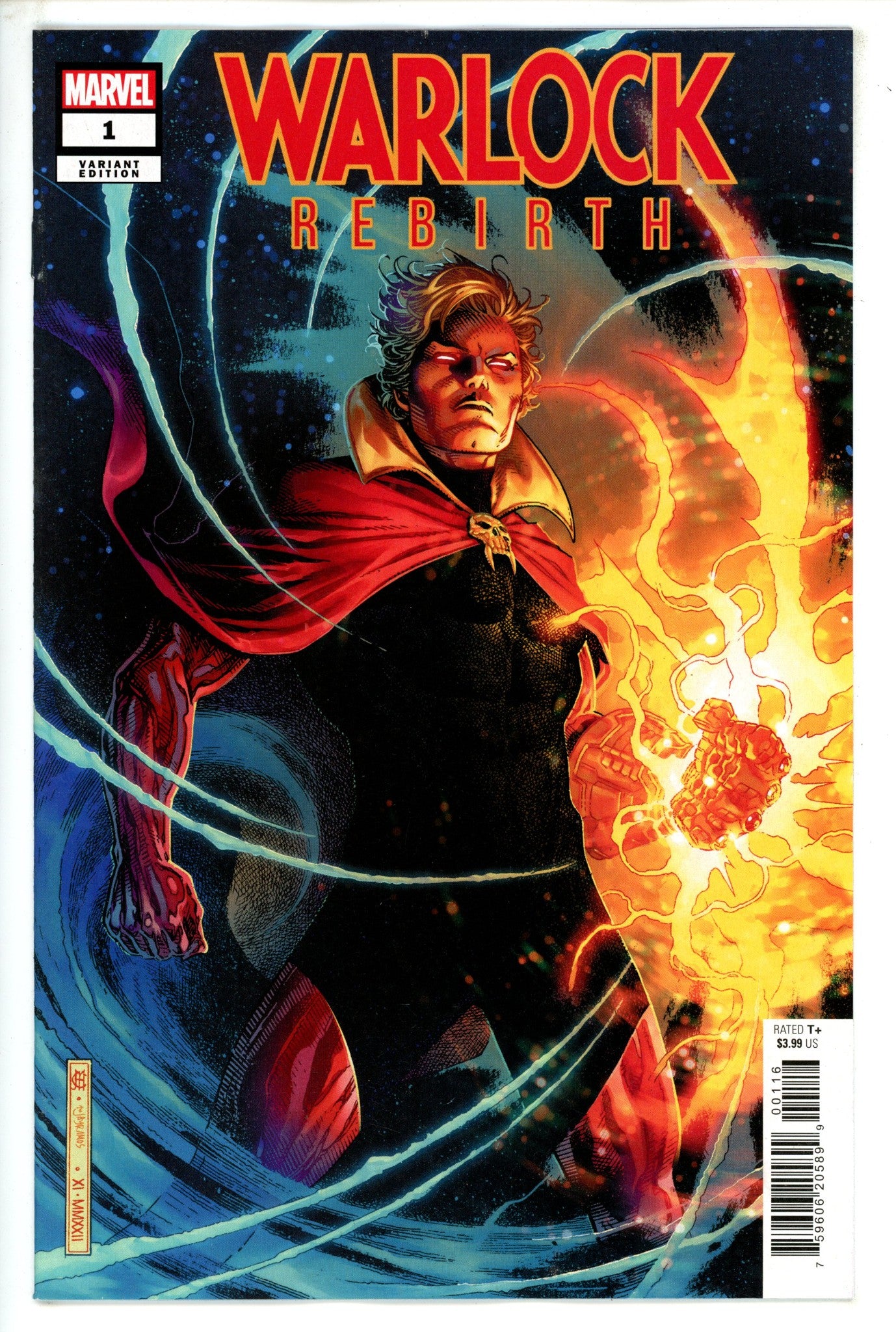 Warlock Rebirth 1 Cheung Incentive Variant NM (2023)