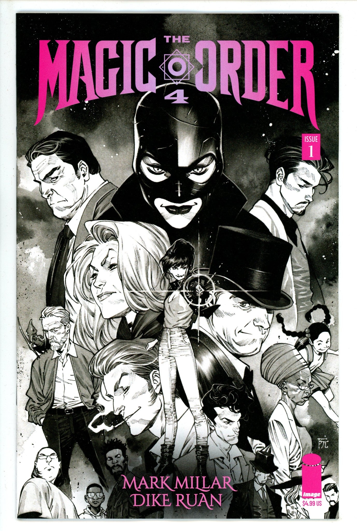 Magic Order 4 1 Ruan B&W Variant (2023)