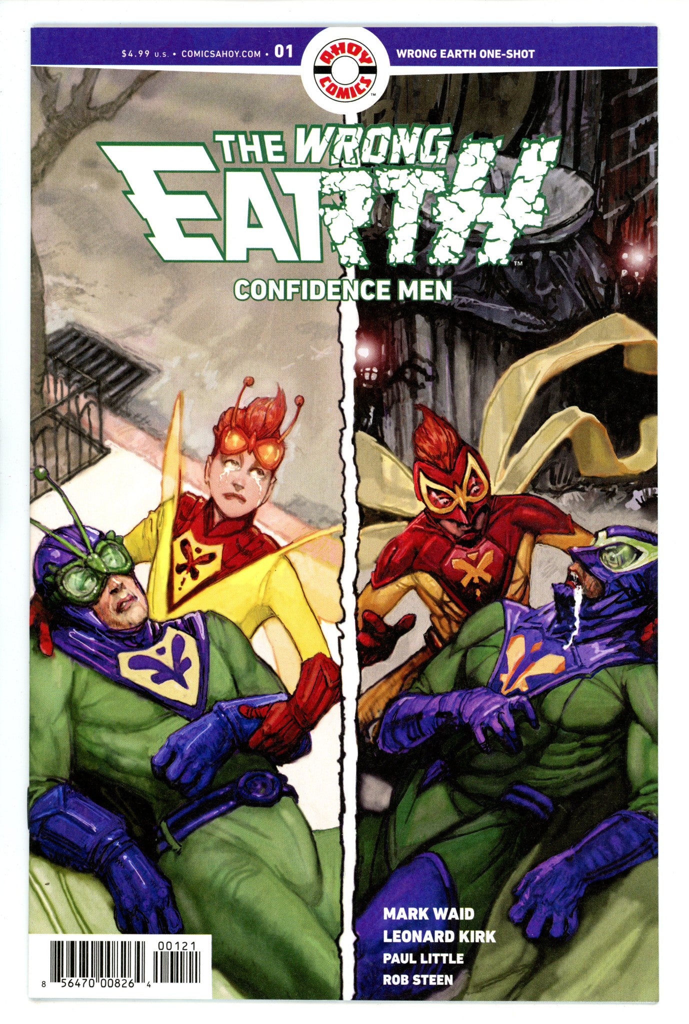 Wrong Earth Confidence Men 1 Williams Variant