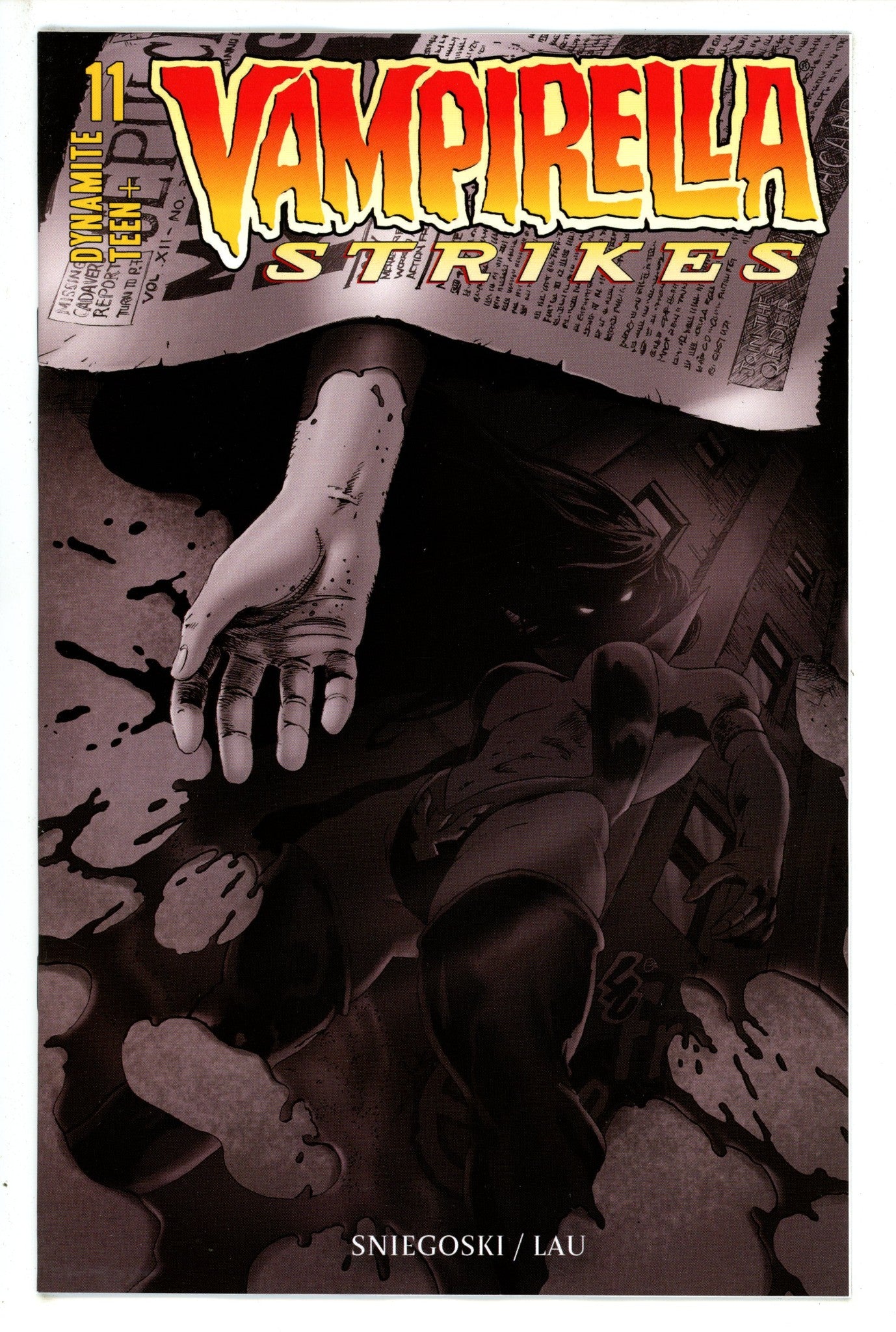 Vampirella Strikes 11 Lau B&W Incentive Variant (2023)