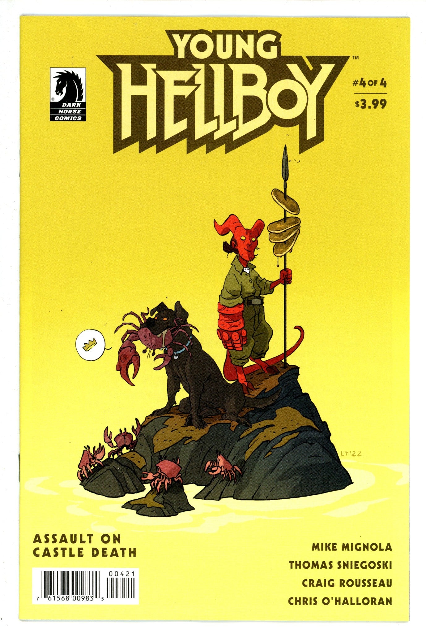 Young Hellboy Assault On Castle Death 4 Treima Variant (2023)