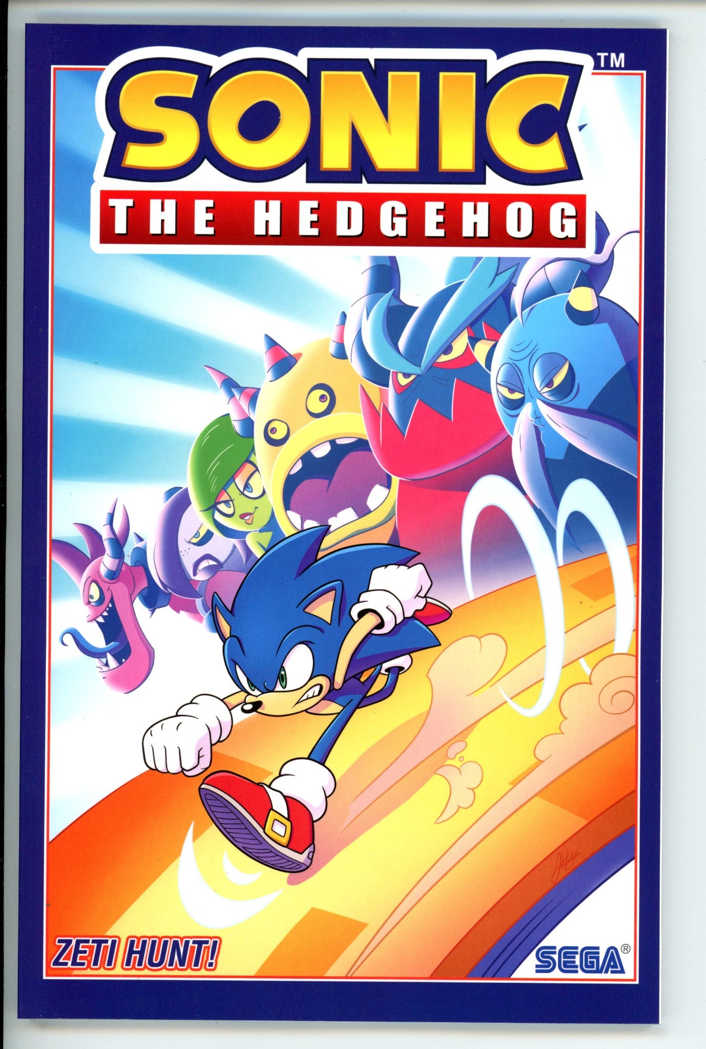 Sonic the Hedgehog TPB Zeti Hunt