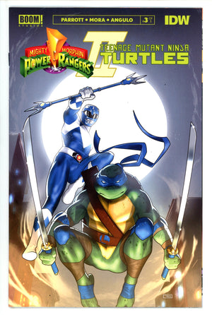 Mighty Morphin Power Rangers / Teenage Mutant Ninja Turtles II 3 Clarke Variant (2023)