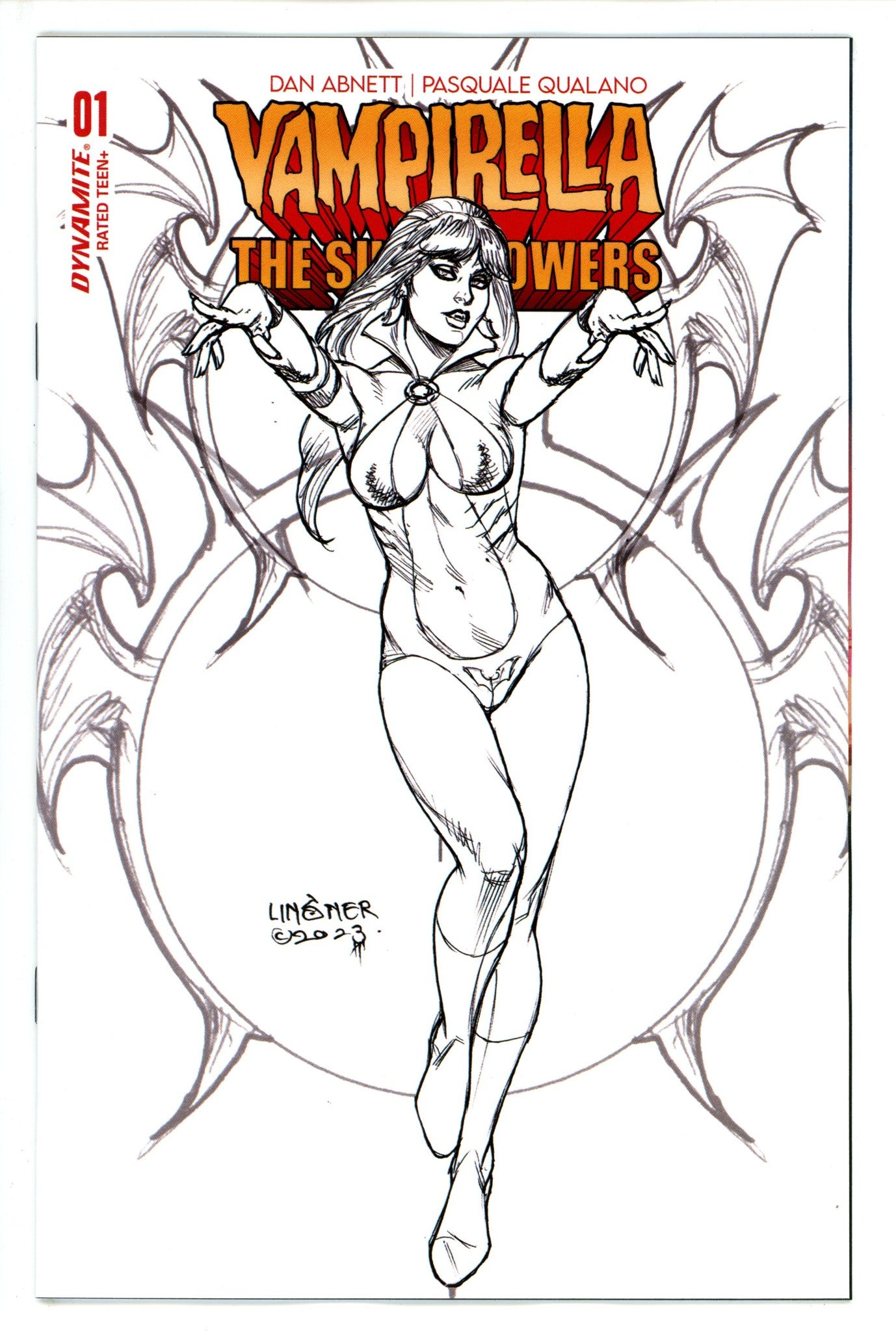 Vampirella Vs Superpowers 1 Linsner Incentive Variant (2023)