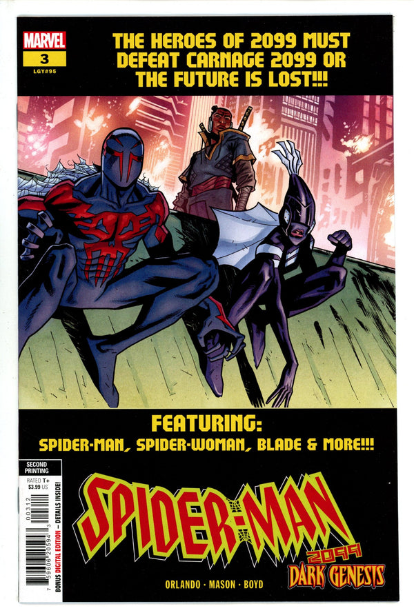 Spider-Man 2099 Dark Genesis 3 2Nd Print (2023)