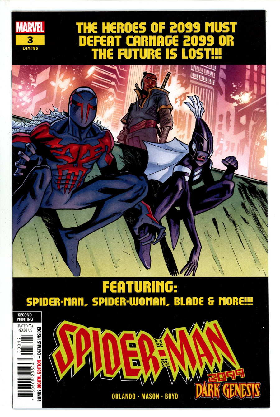 Spider-Man 2099 Dark Genesis 3 2Nd Print (2023)