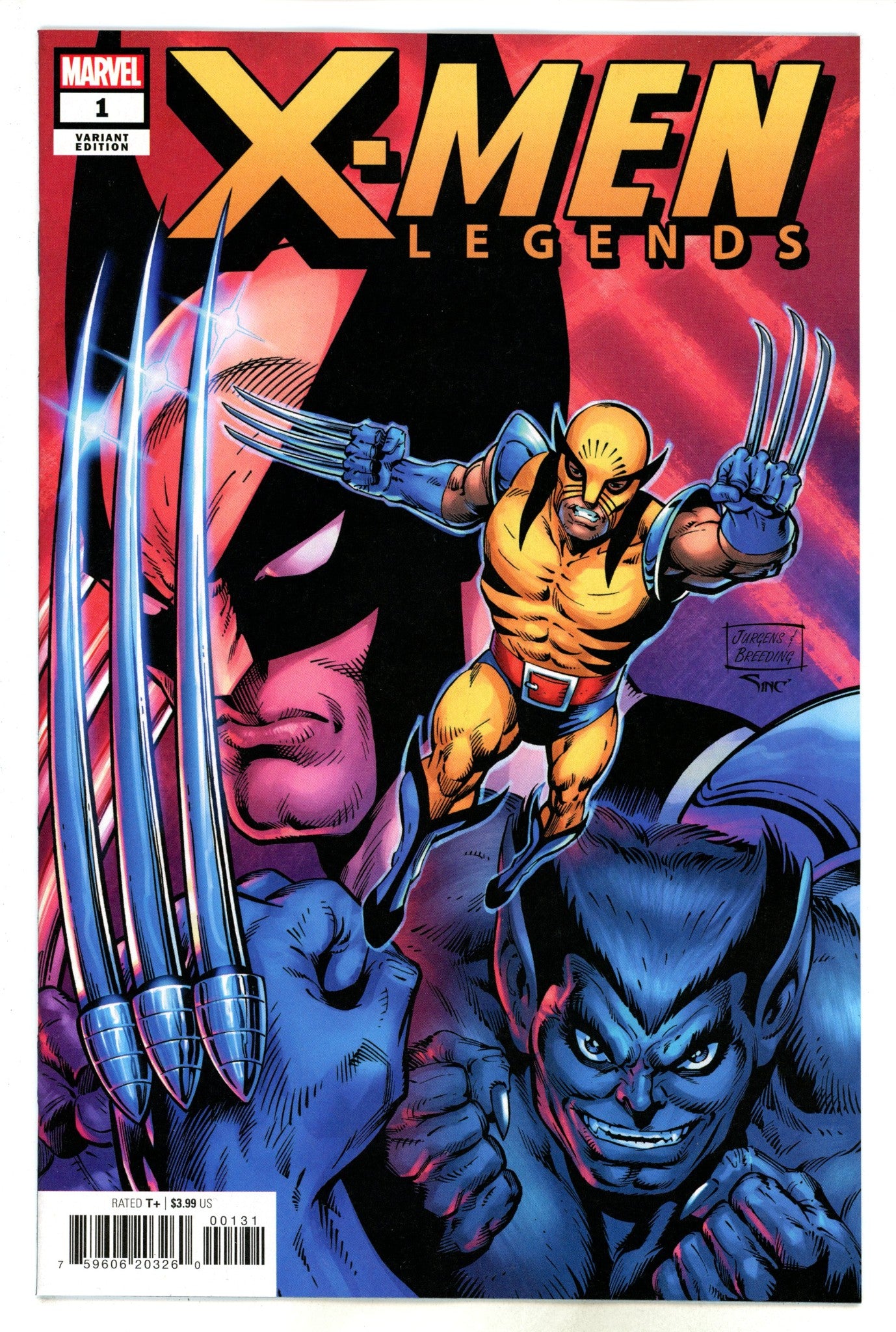 X-Men Legends Vol 2 1 Jurgens Variant (2022)