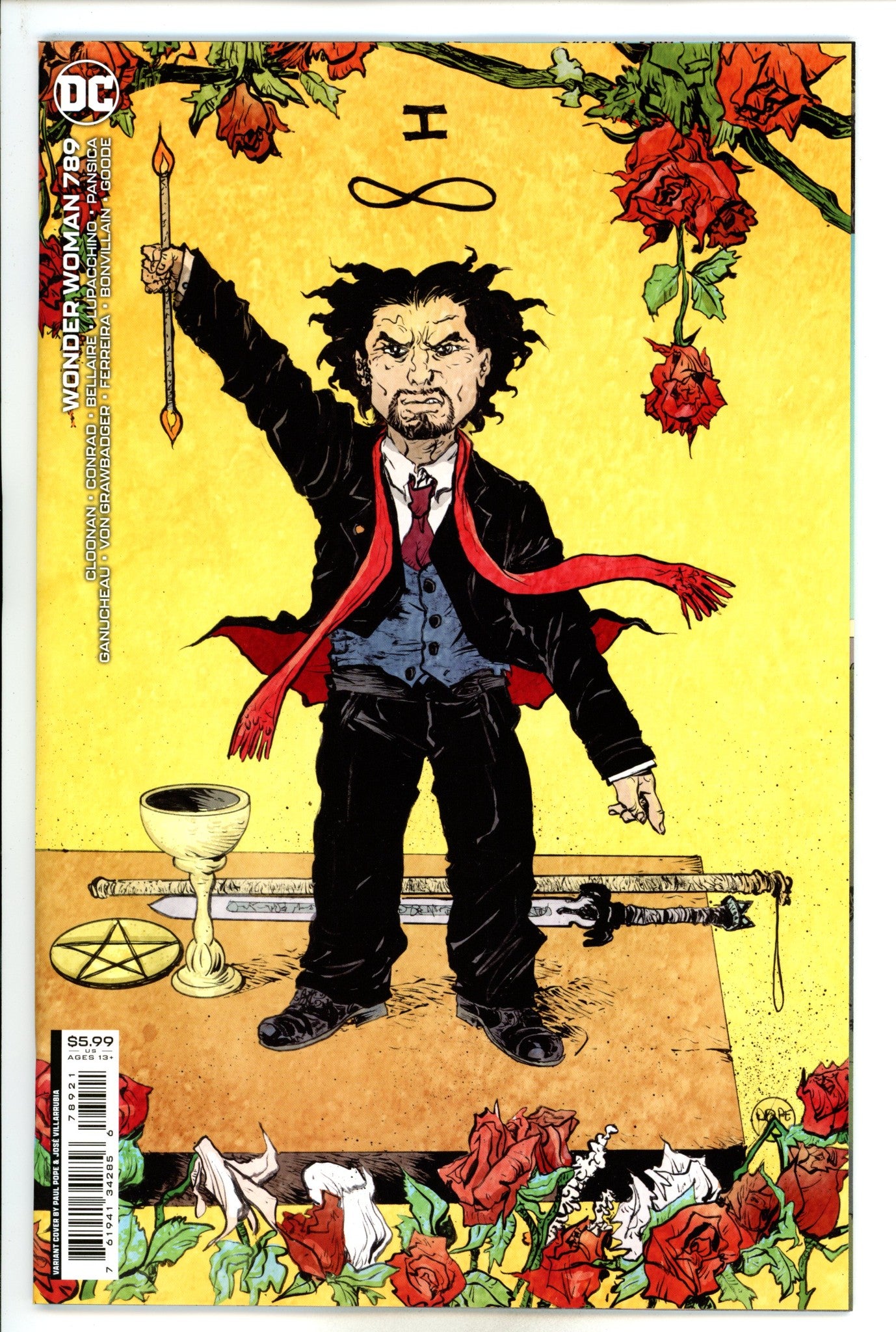 Wonder Woman Vol 5 789 Pope Variant (2022)