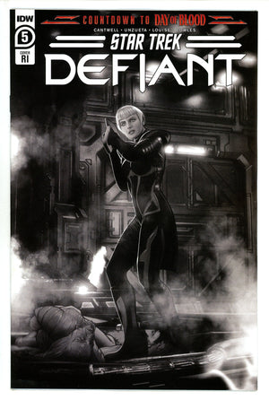 Star Trek Defiant 5 Unzueta B&W Incentive Variant NM (2023)