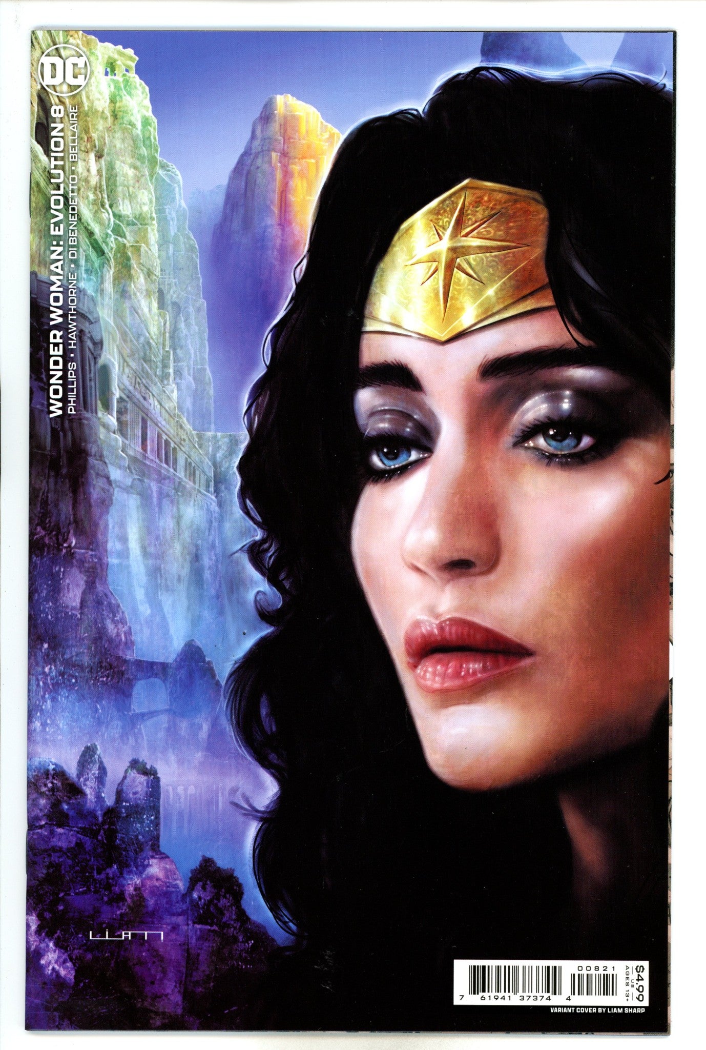 Wonder Woman Evolution 8 Sharp Variant (2022)