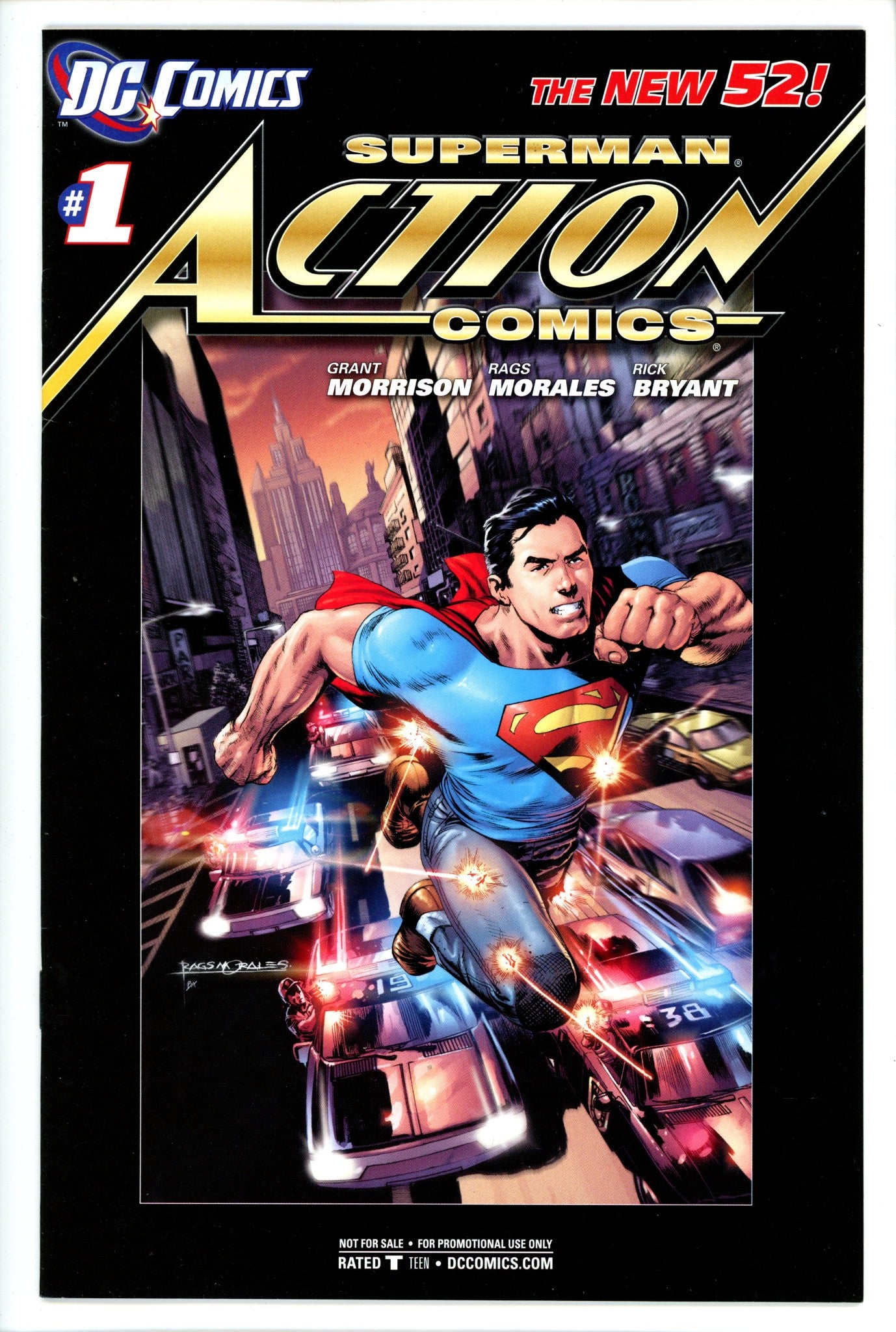 Action Comics Vol 2 1 RRP Variant VF+-DC-CaptCan Comics Inc