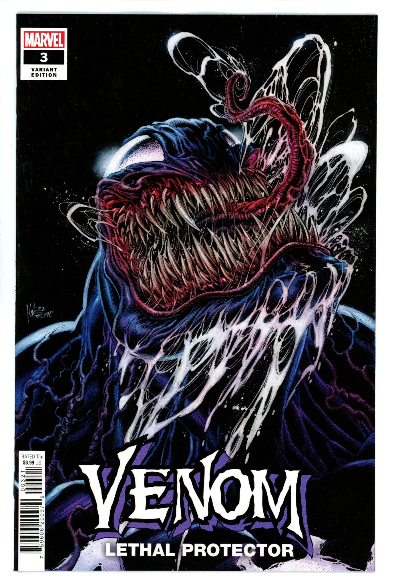 Venom Lethal Protector Vol 2 3 Hotz Variant (2022)