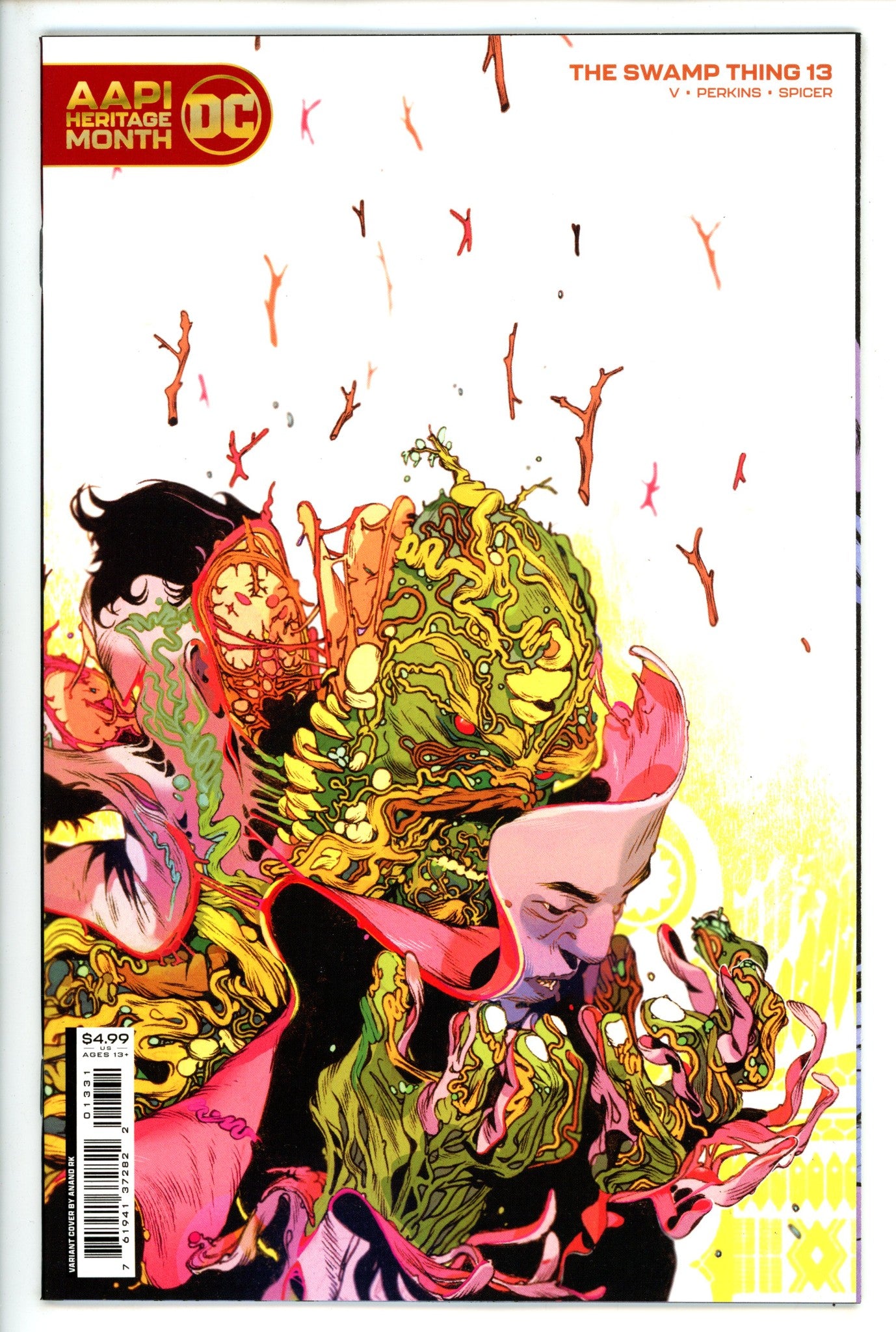 Swamp Thing Vol 7 13 Anand Variant (2022)