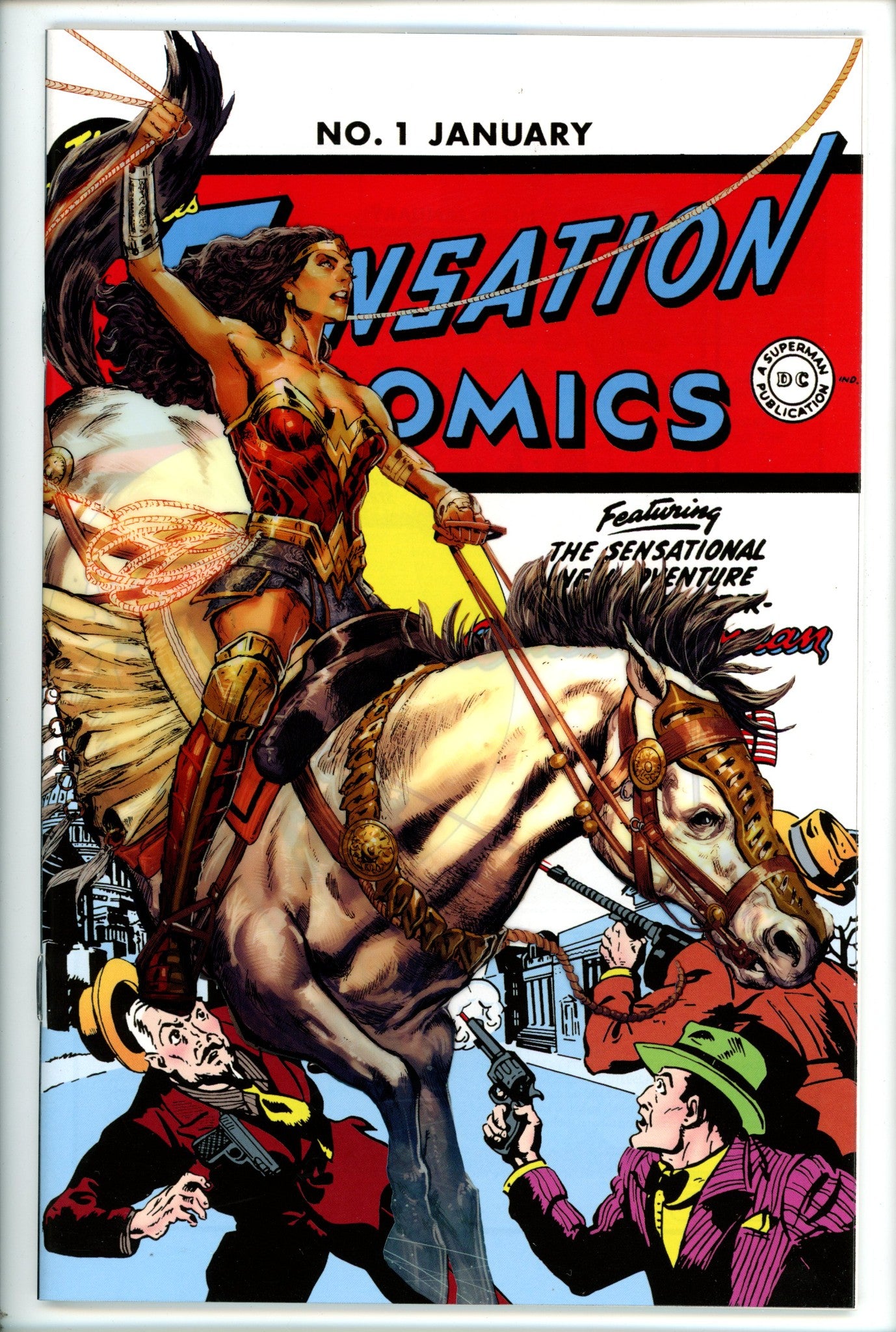 Sensation Comics Vol 1 1 Jimenez Variant NM+-DC-CaptCan Comics Inc