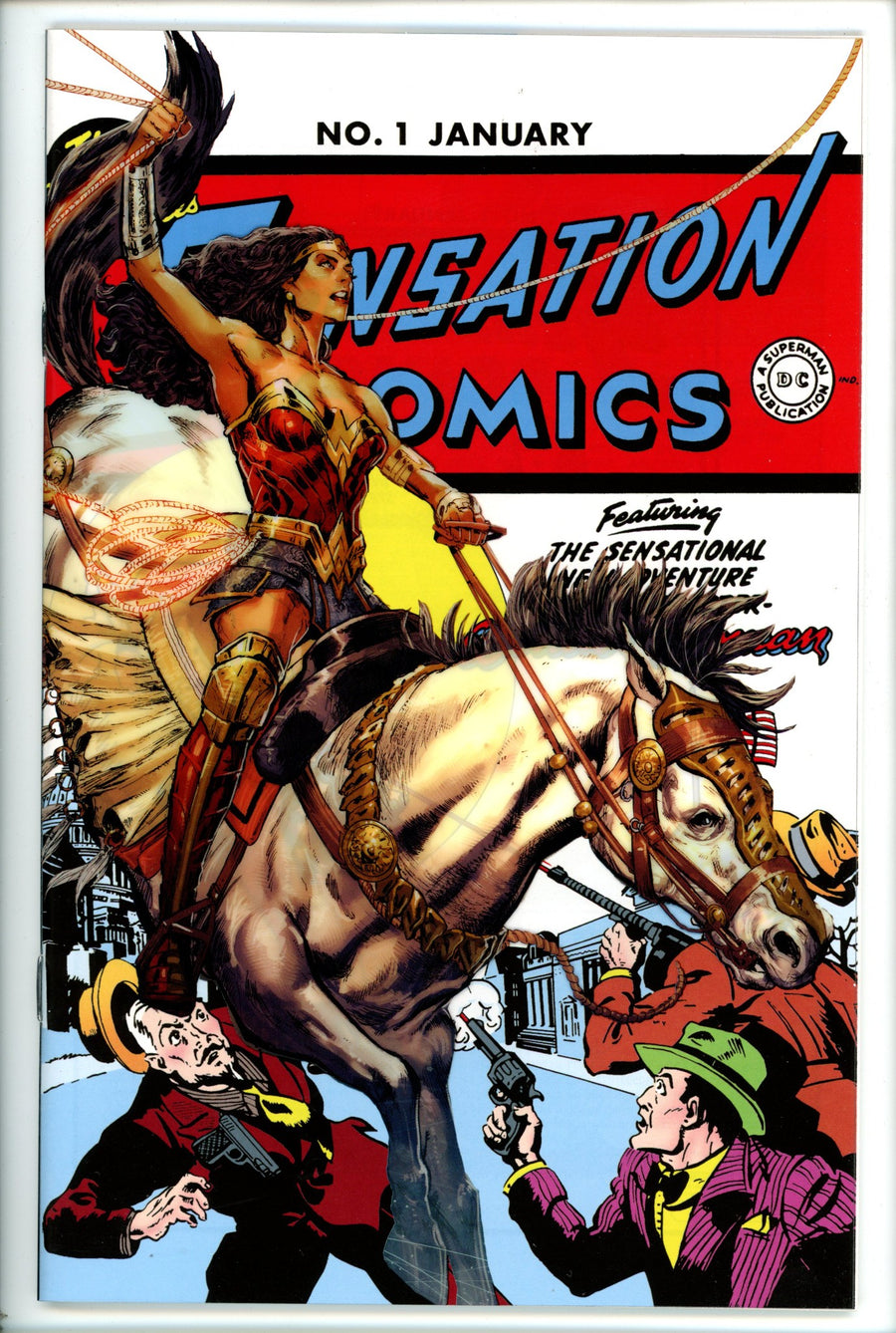 Sensation Comics Vol 1 1 Jimenez Variant NM+-DC-CaptCan Comics Inc