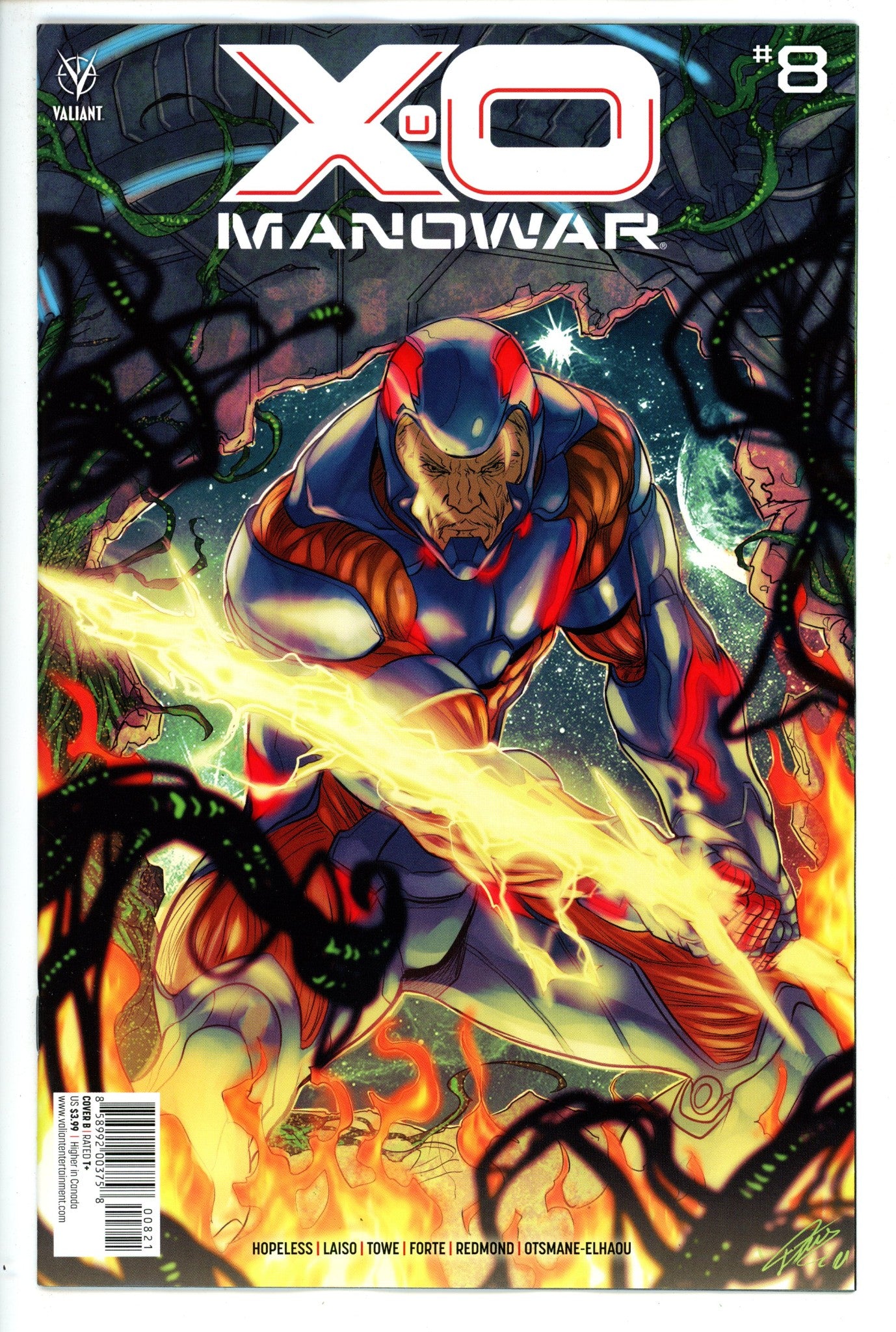 X-O Manowar Vol 5 8 Duce Variant (2021)