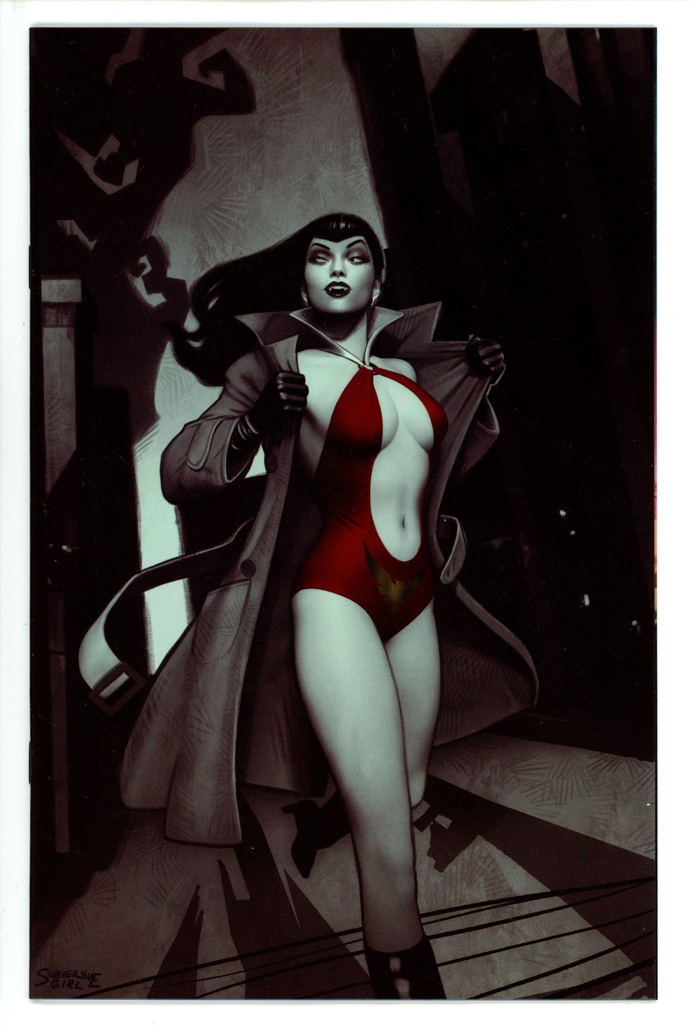 Vampirella Vs Superpowers 1 Puebla Virgin Incentive Variant NM- (2023)