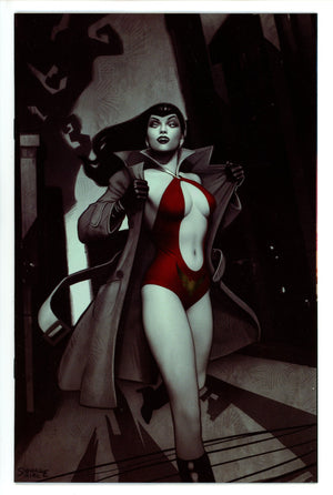 Vampirella Vs Superpowers 1 Puebla Virgin Incentive Variant NM- (2023)
