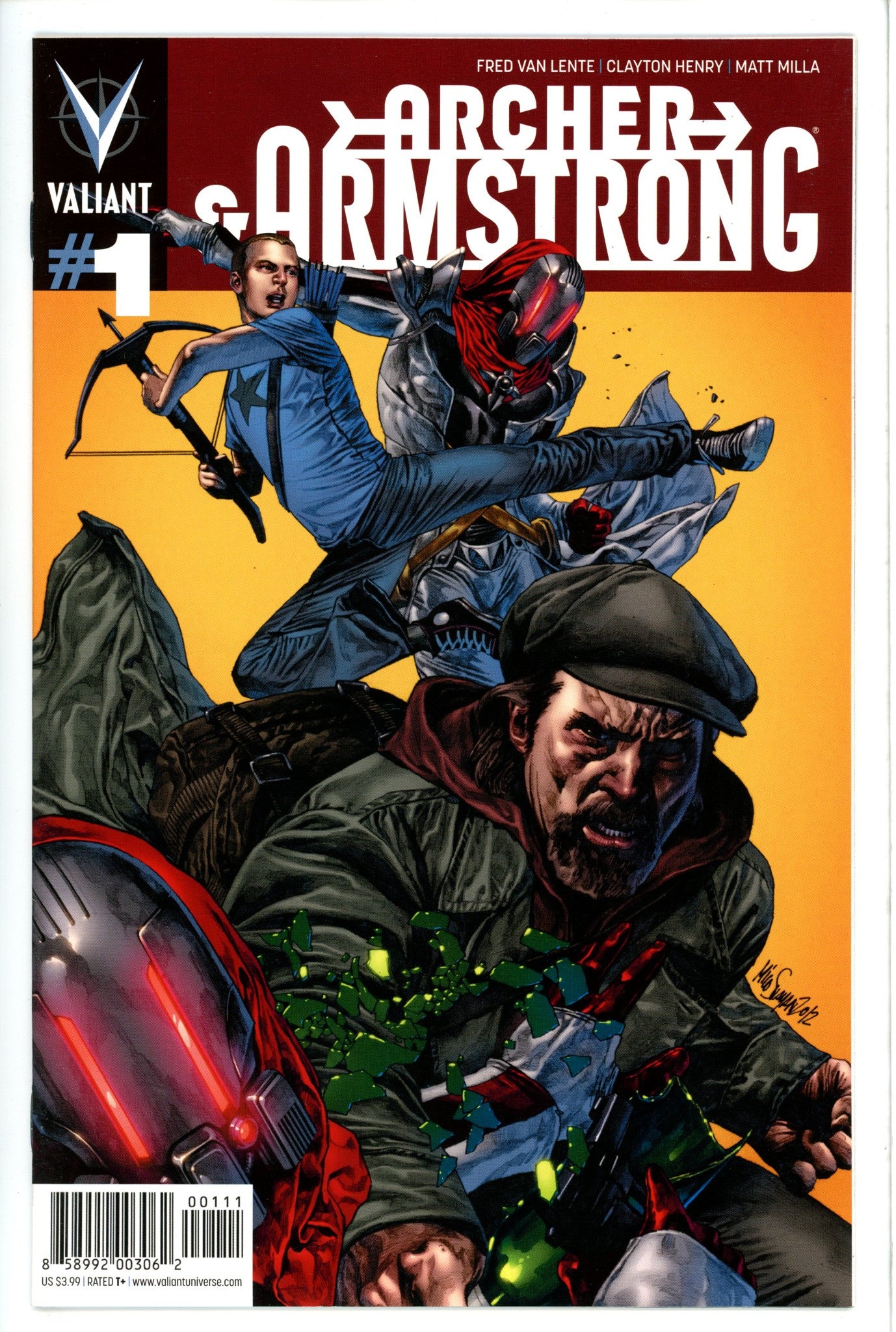 Archer and Armstrong Vol 2 1-Valiant Entertainment-CaptCan Comics Inc