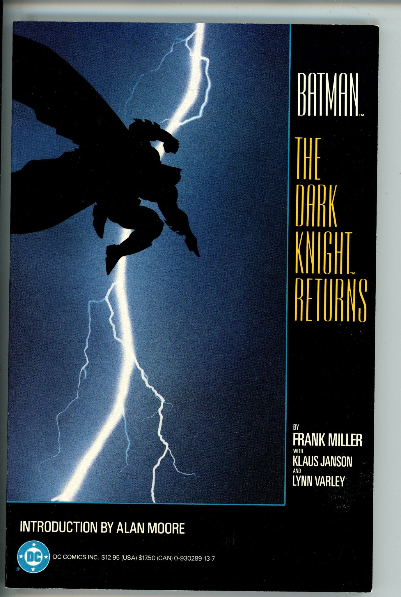 Batman The Dark Knight Returns TPB 3rd Print