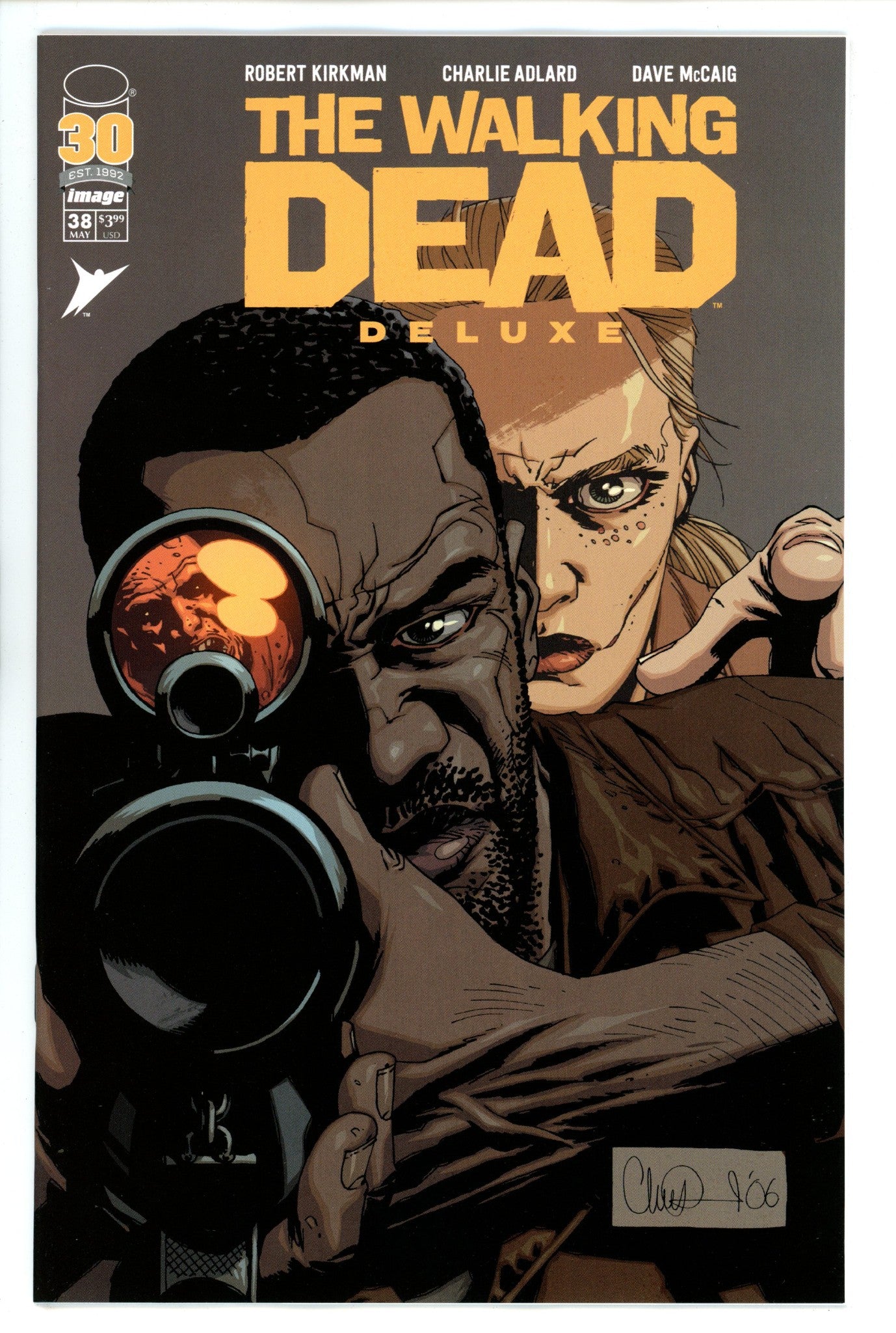 Walking Dead Deluxe 38 Adlard Variant (2022)
