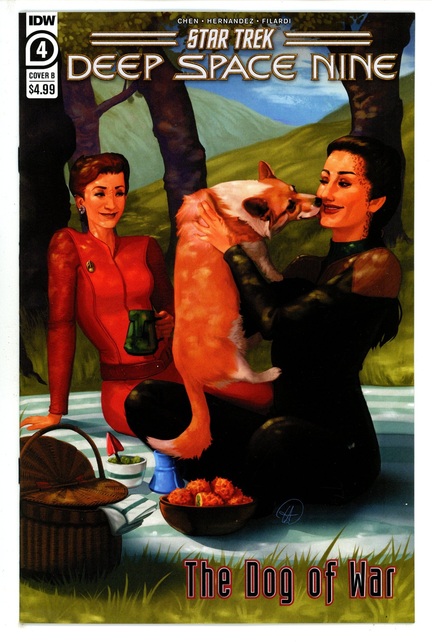 Star Trek Deep Space Nine Dog Of War 4 Ware Variant (2023)