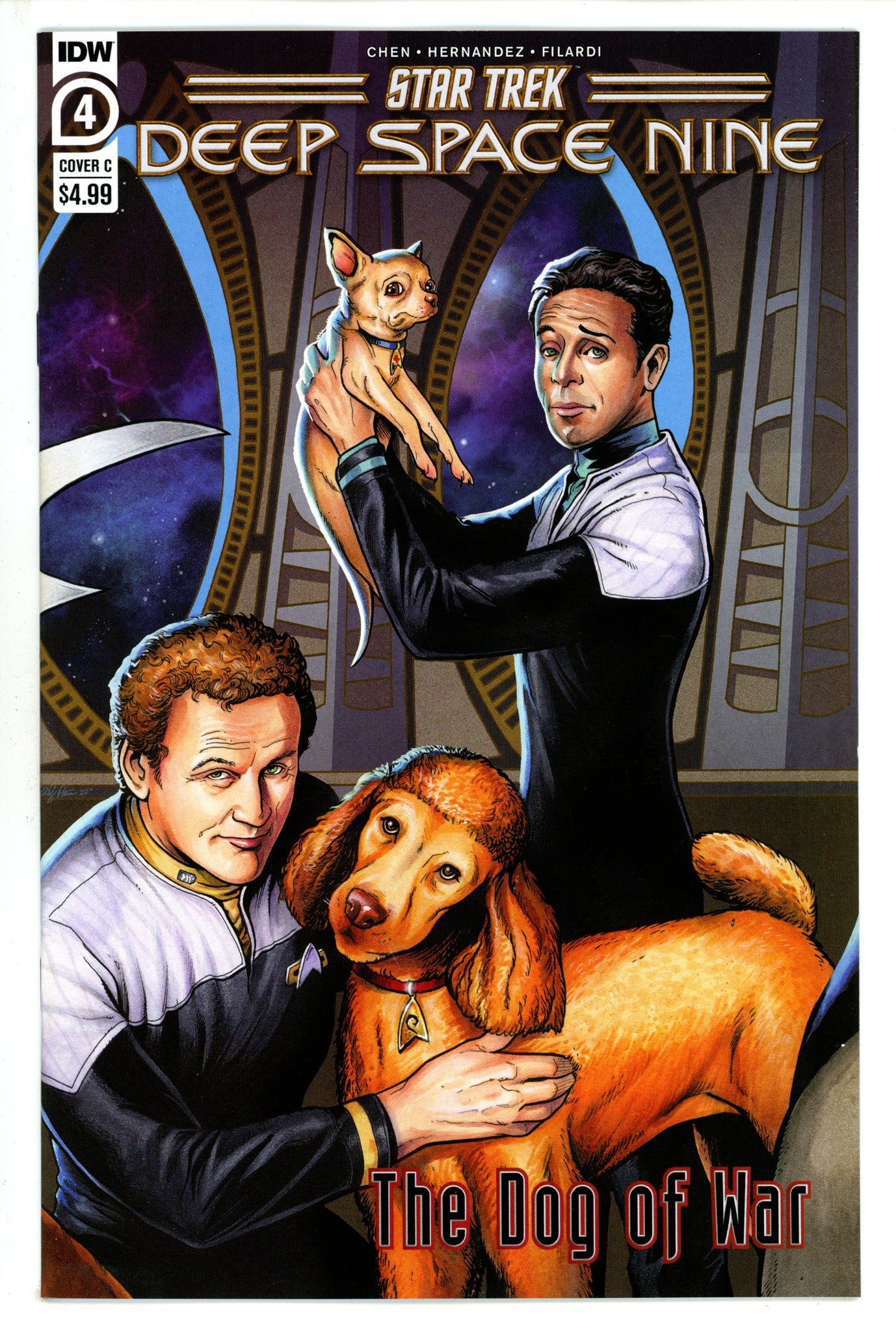 Star Trek Deep Space Nine Dog Of War 4 Price Variant (2023)