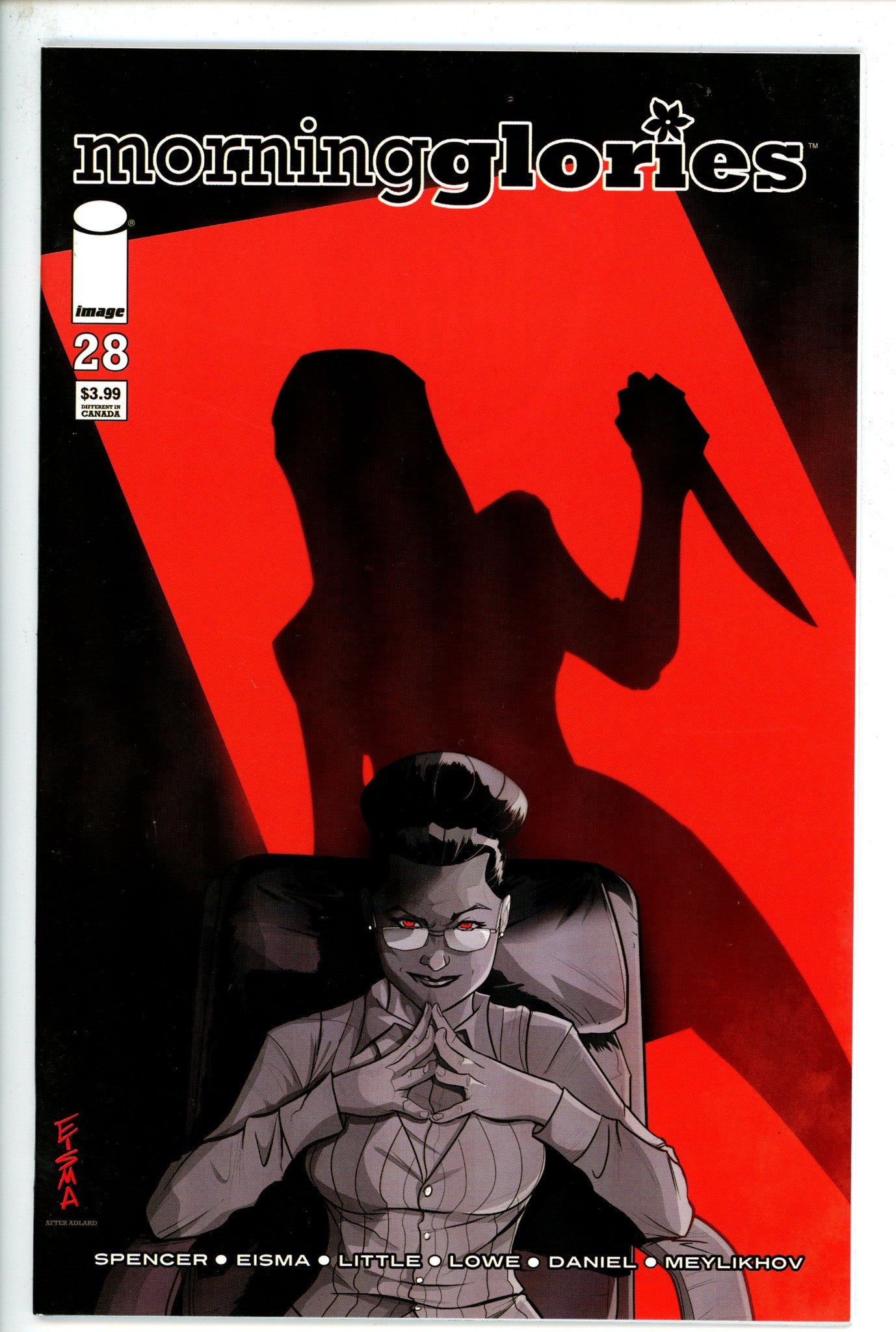 Morning Glories 28 Variant-Image-CaptCan Comics Inc