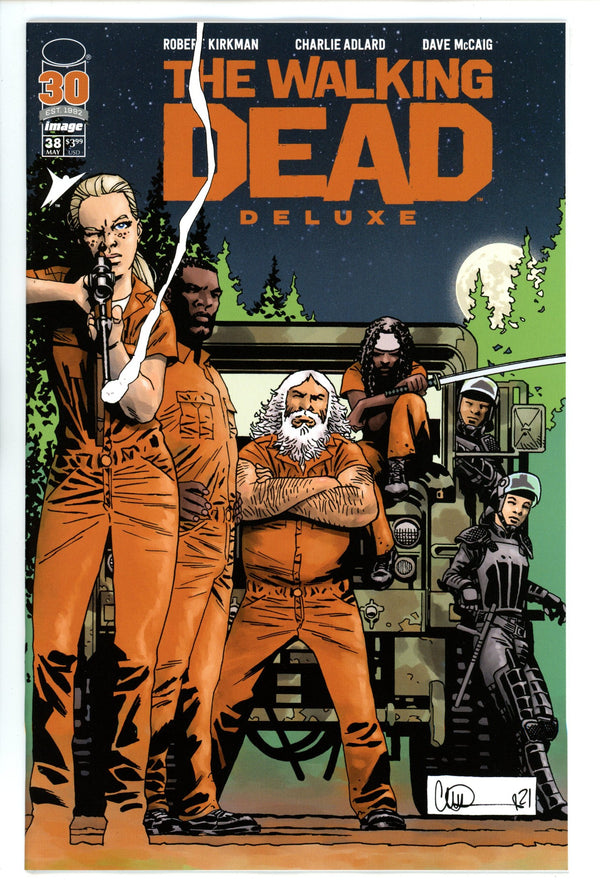 Walking Dead Deluxe 38 Adlard Variant (2022)