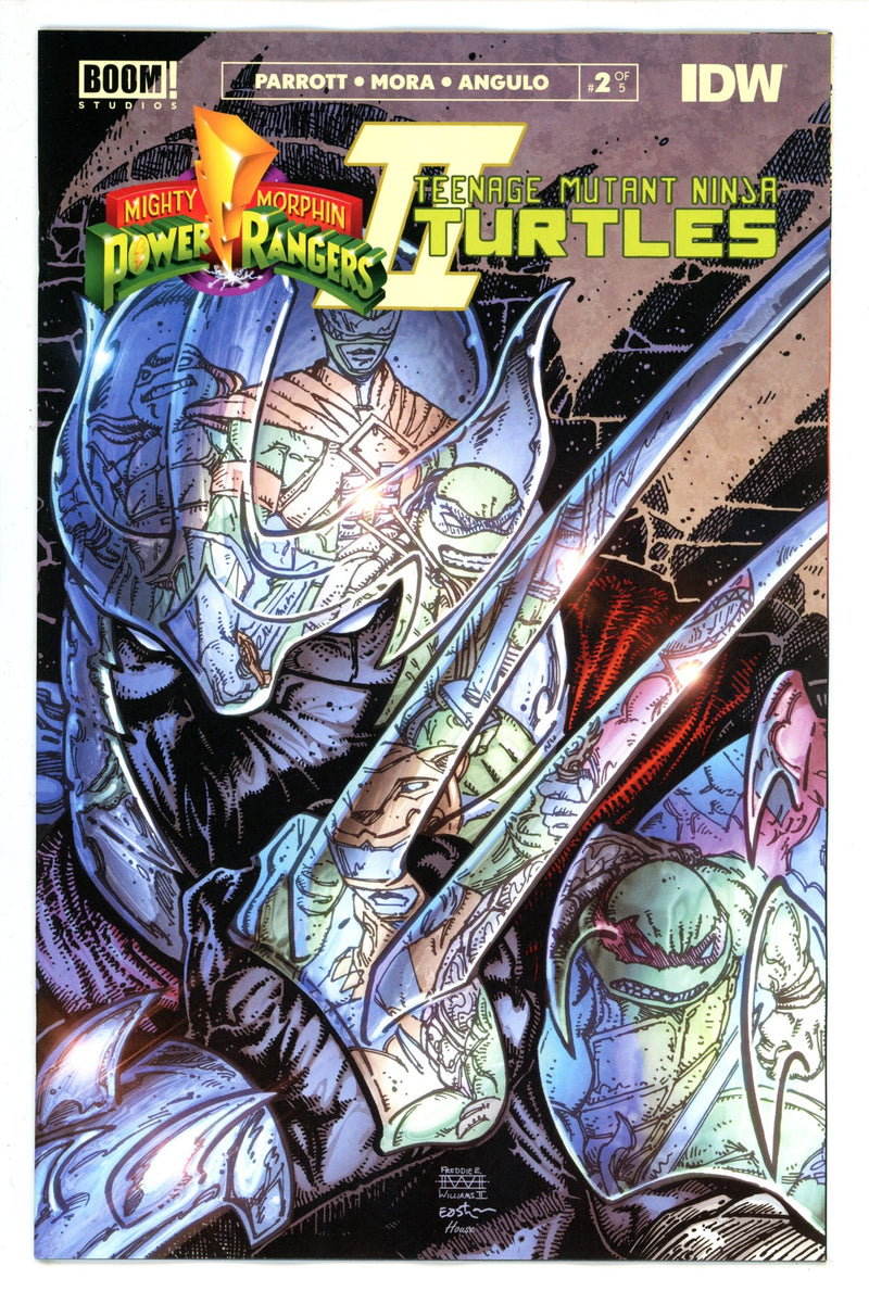 Mighty Morphin Power Rangers / Teenage Mutant Ninja Turtles II 2 Eastman Variant (2023)