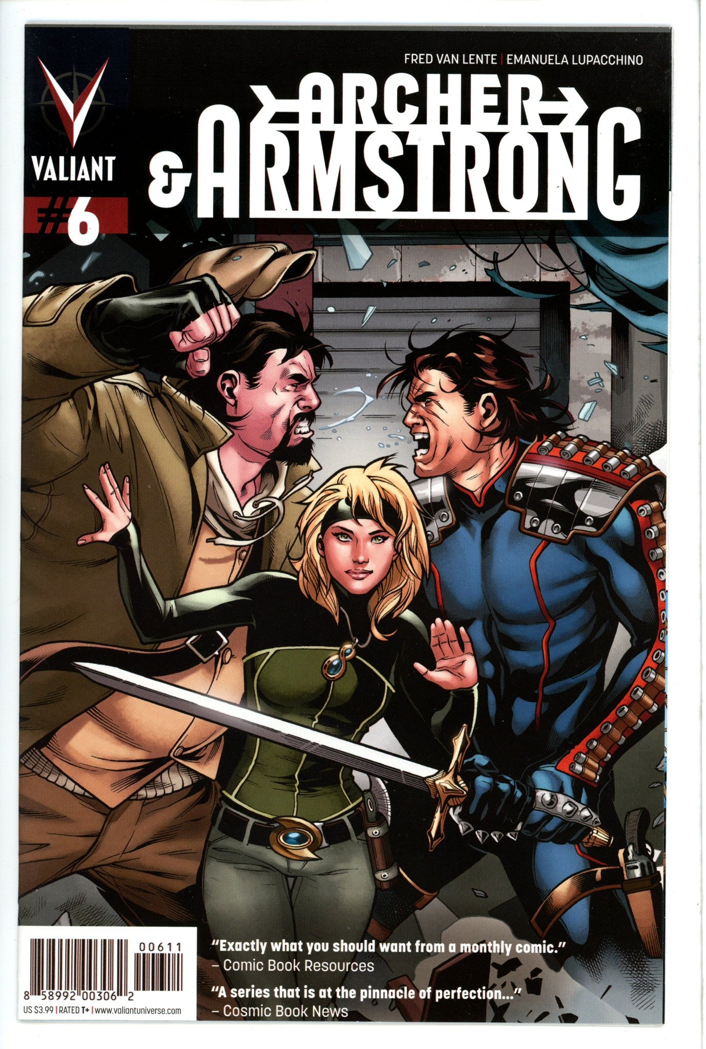 Archer and Armstrong Vol 2 6-Valiant Entertainment-CaptCan Comics Inc