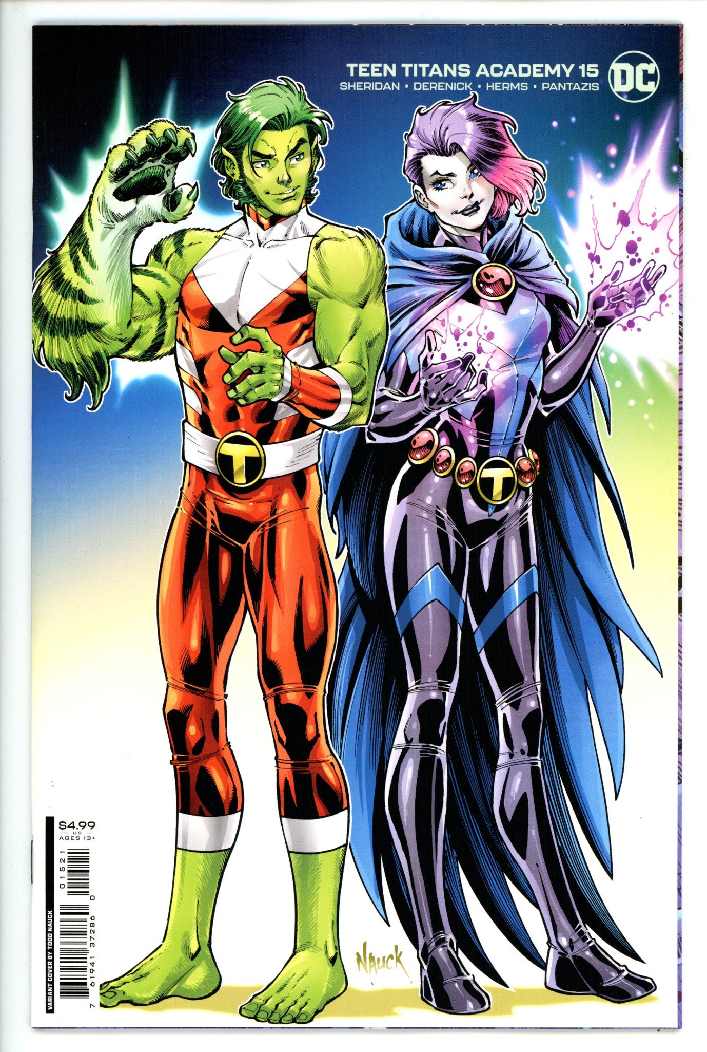 Teen Titans Academy 15 Nauck Variant (2022)