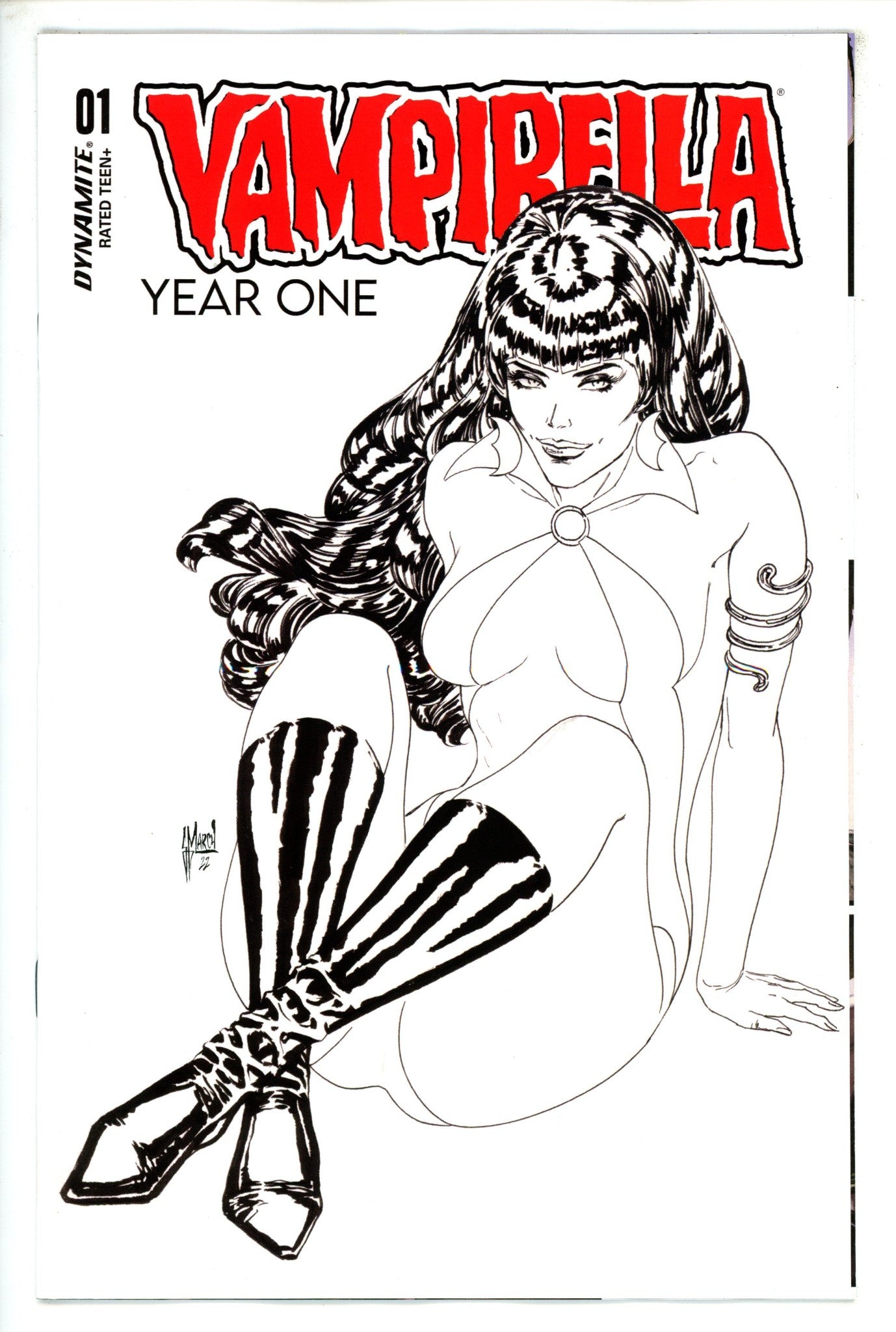 Vampirella Year One 1 March Variant